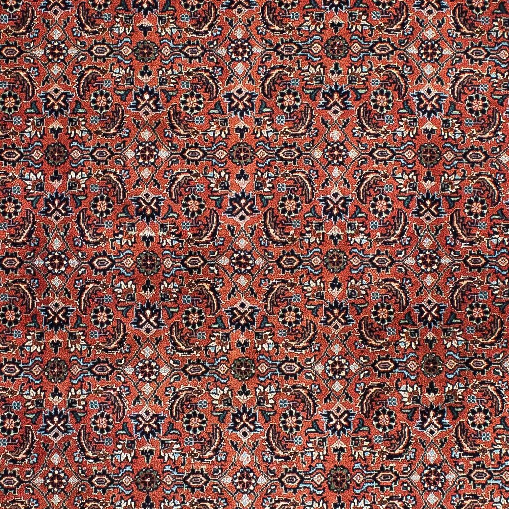 Wohnen Teppiche morgenland Wollteppich »Bidjar Medaillon 195 x 100 cm«, rechteckig, 1,5 mm Höhe, Unikat mit Zertifikat dunkelbla