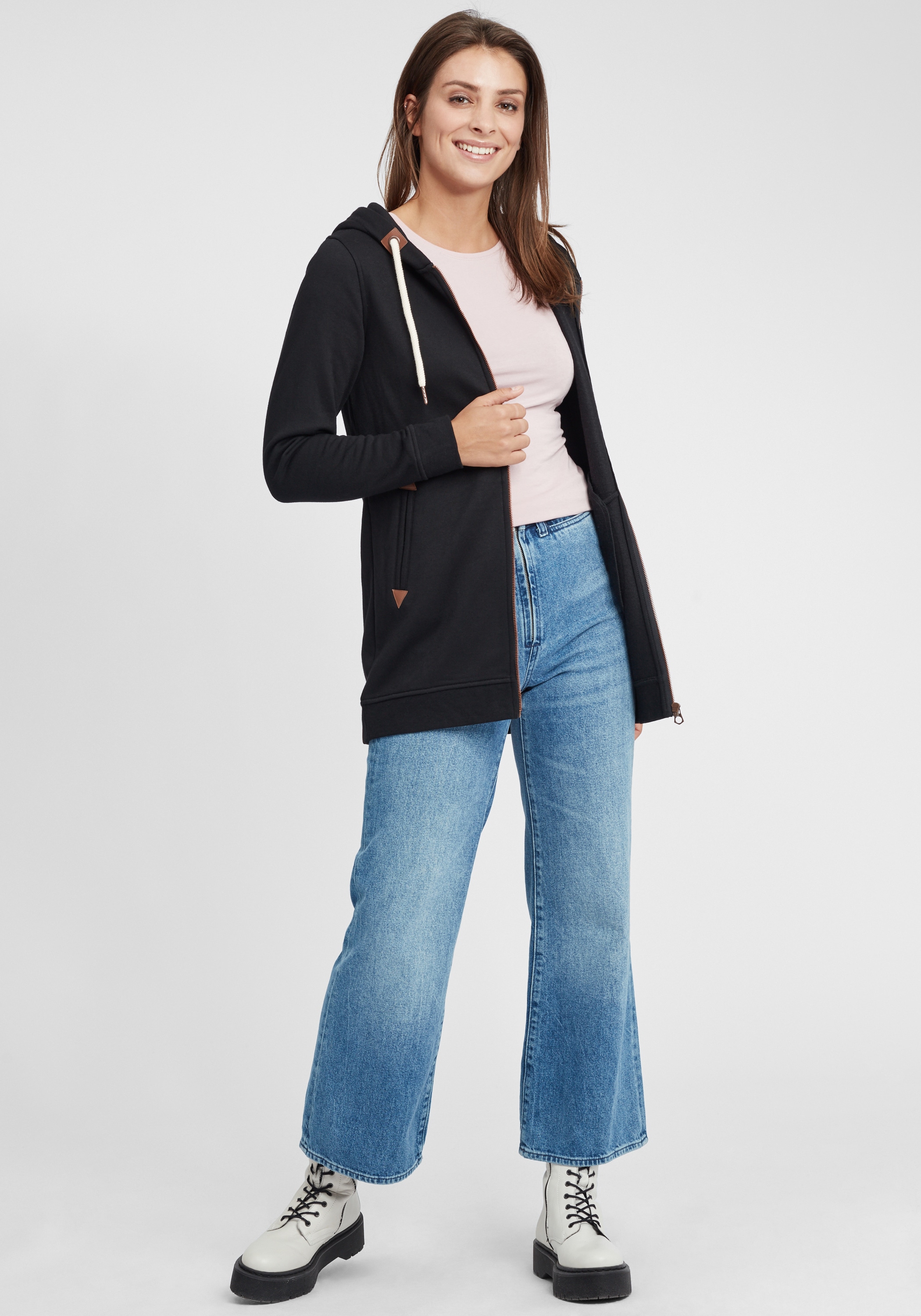 OXMO Sweatjacke »Sweatjacke OXVicky«