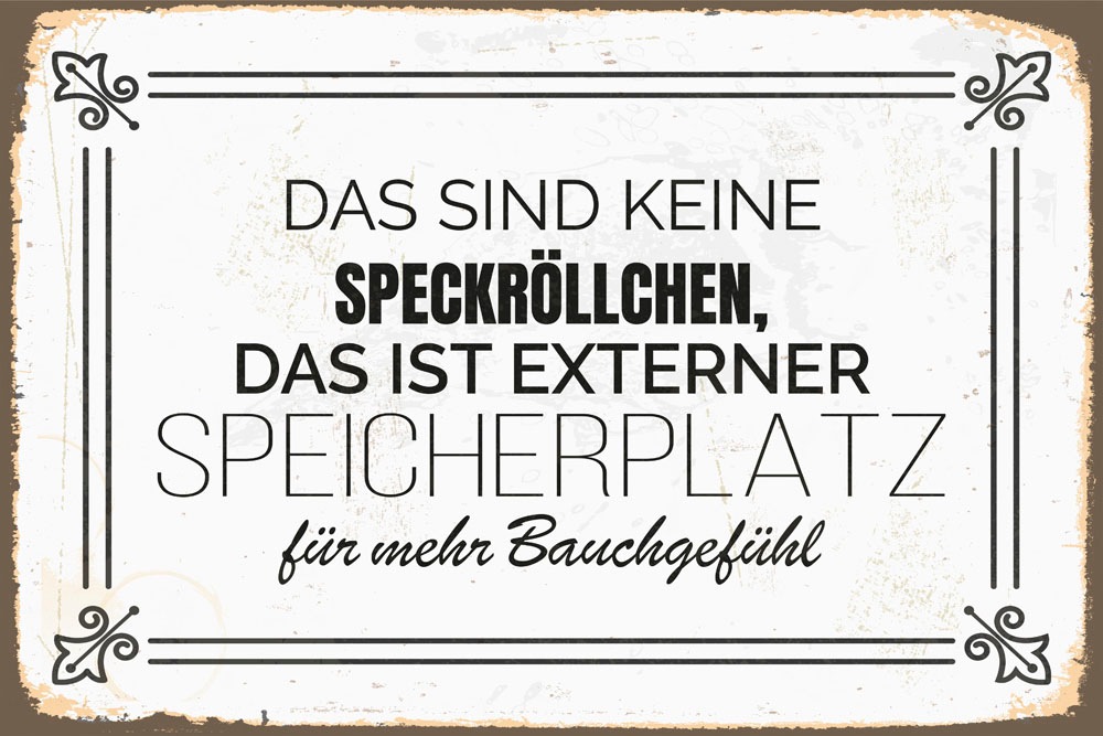 queence Metallbild "Externer Speicherplatz", Schriftzüge-Schriftzug, (1 St. günstig online kaufen