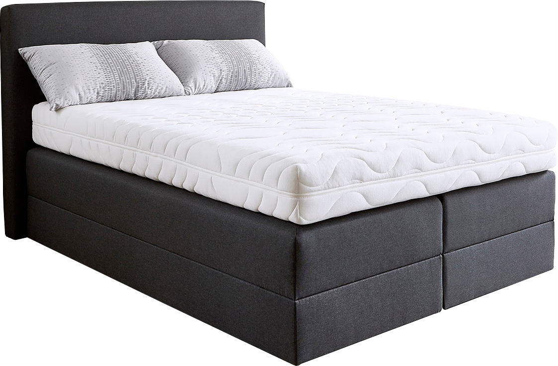 Westfalia Schlafkomfort Boxspringbett wahlweise mit Kaltschaum-Topper günstig online kaufen