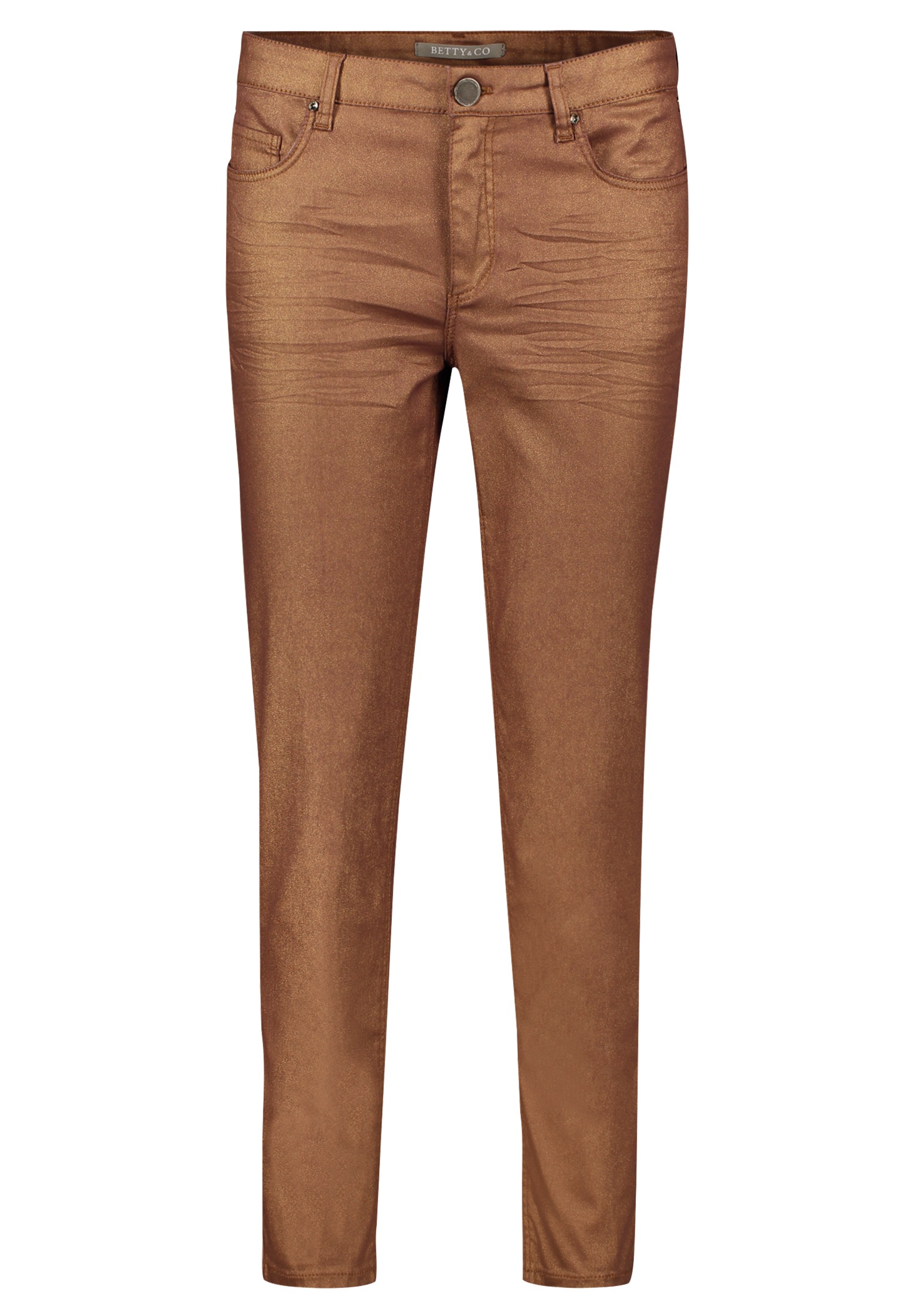 Betty&Co Slim-fit-Jeans "Betty & Co Damen Casual-Hose im Glitzer-Look" günstig online kaufen