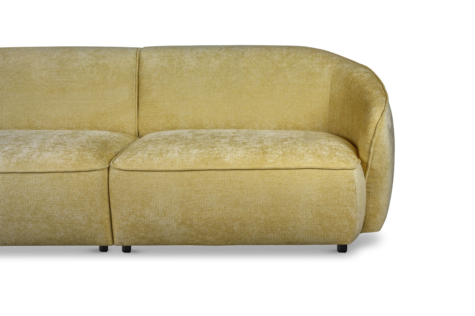 INOSIGN 3-Sitzer »Cosigo«, Breite 226 cm, 2 Chenille-Stoffe zur Auswahl, mit Kaltschaum