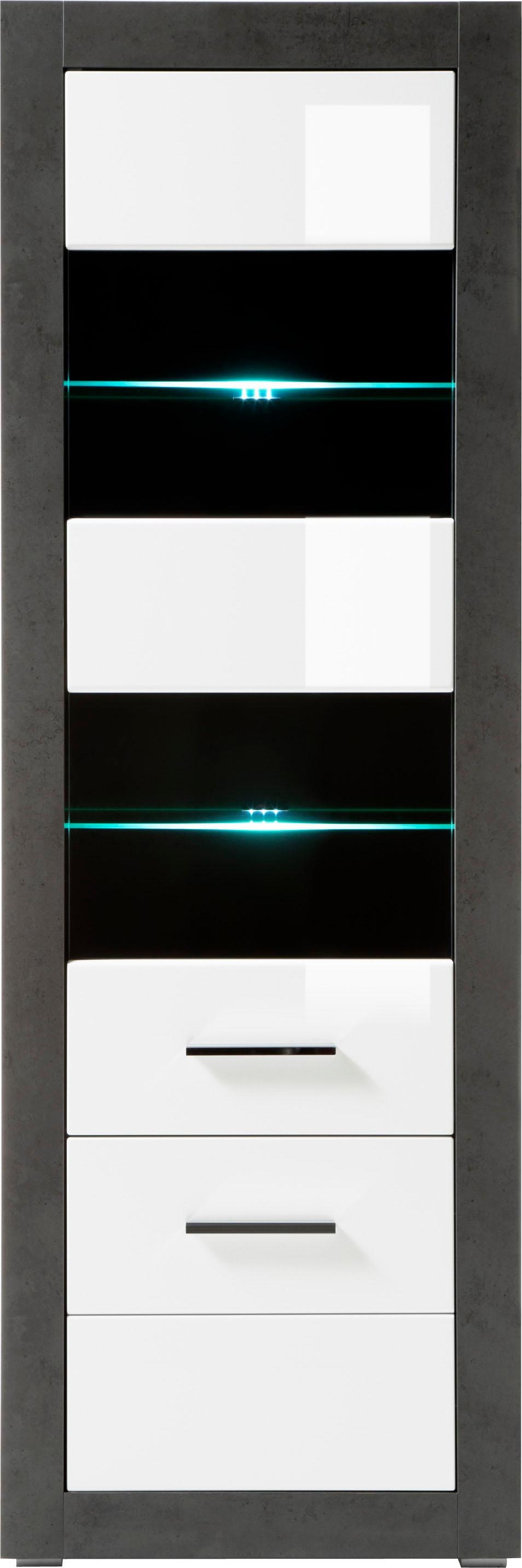 Home affaire Vitrine "Etero" Höhe 198 cm günstig online kaufen