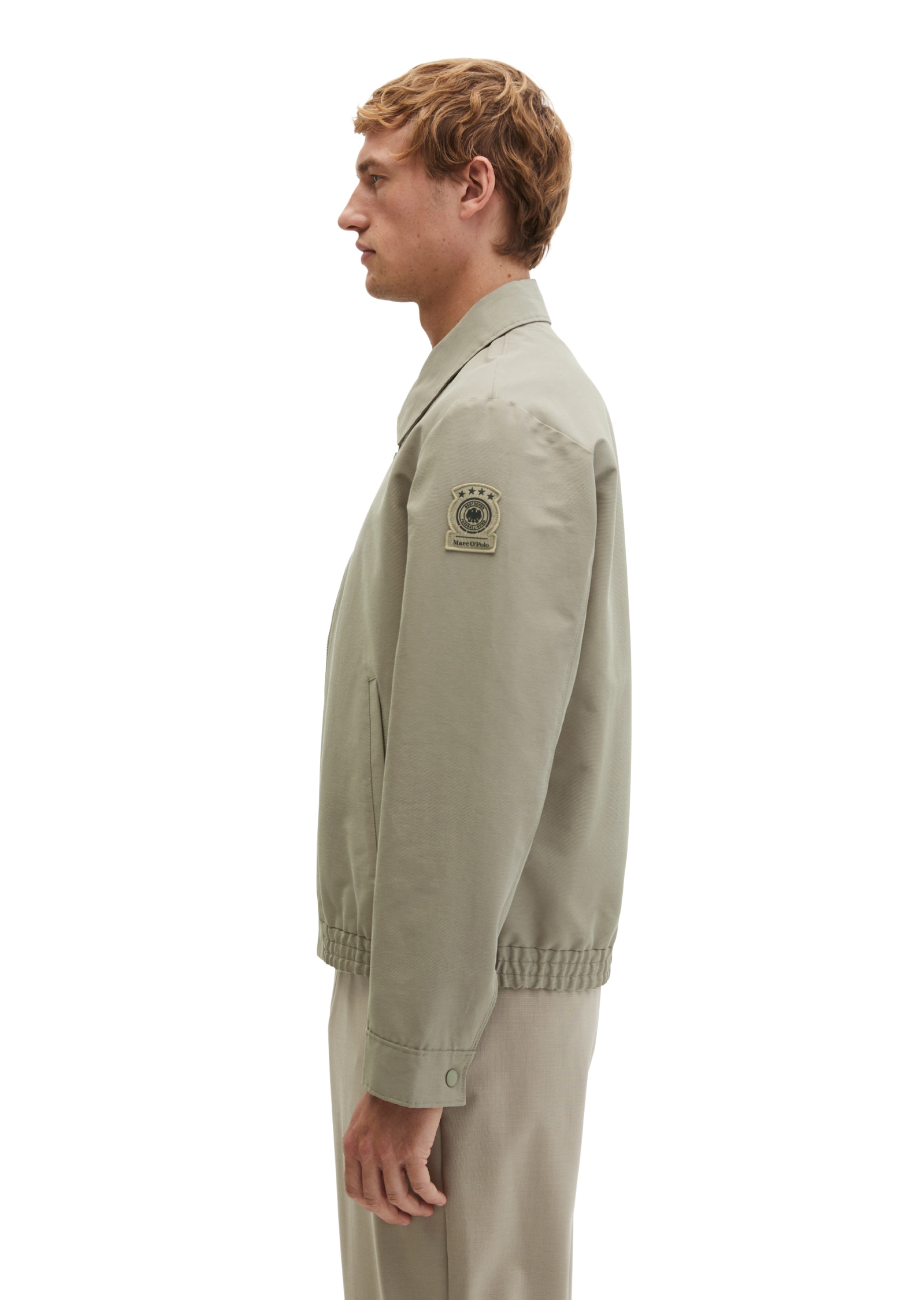 Marc O'Polo Canvasjacke »DFB Travel Collection« aus wasserabweisendem Bio-Baumwoll-Canvas