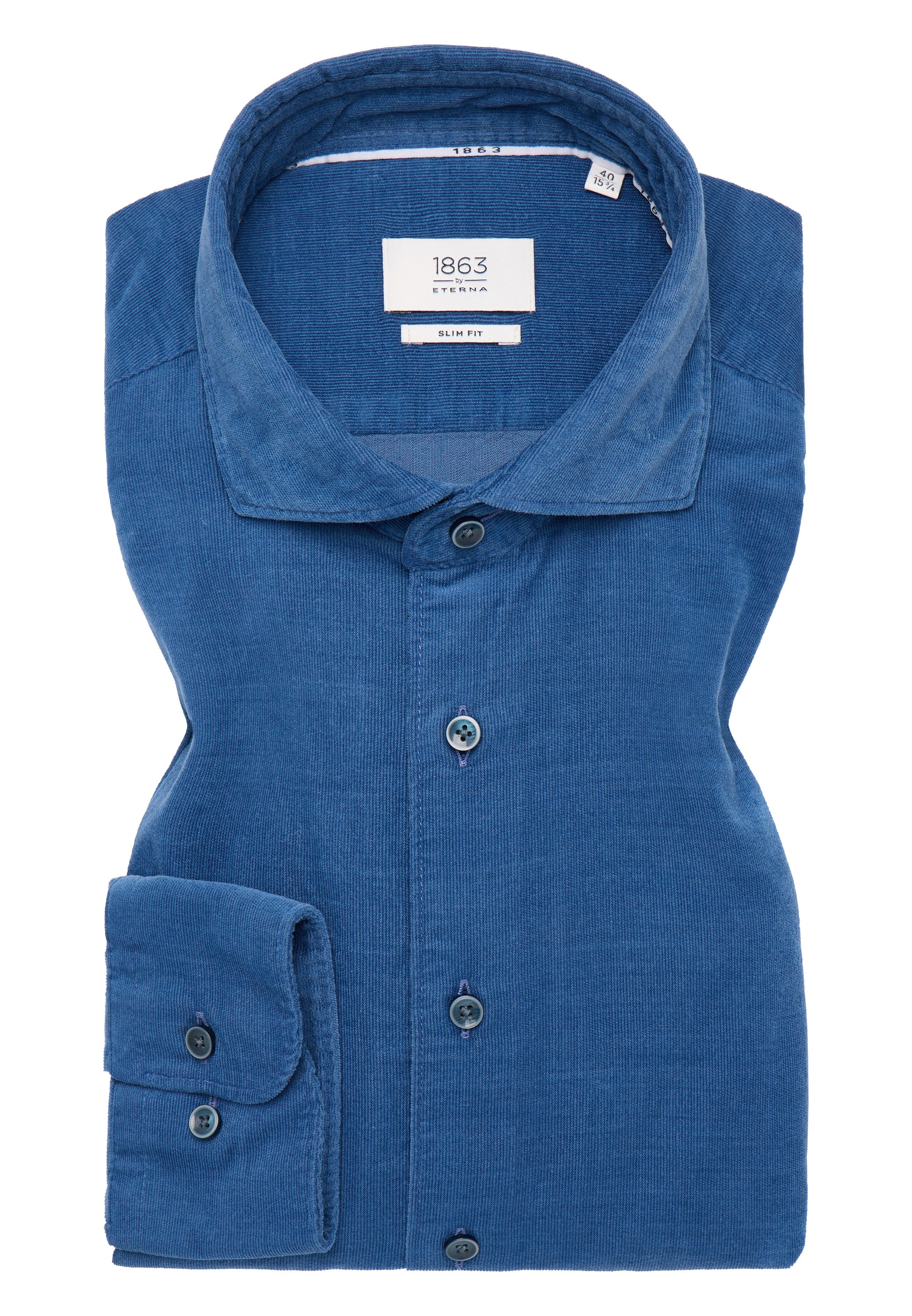 Eterna Langarmhemd »SLIM FIT«, EASY IRON (bügelleicht)