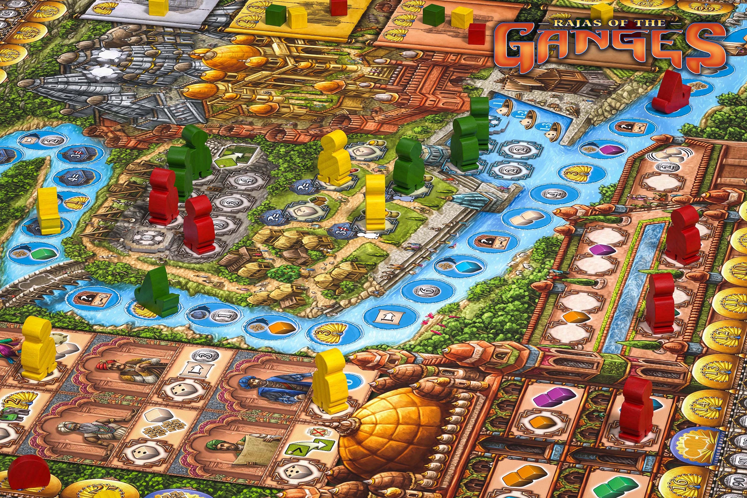 HUCH! Spiel »Rajas of the Ganges«