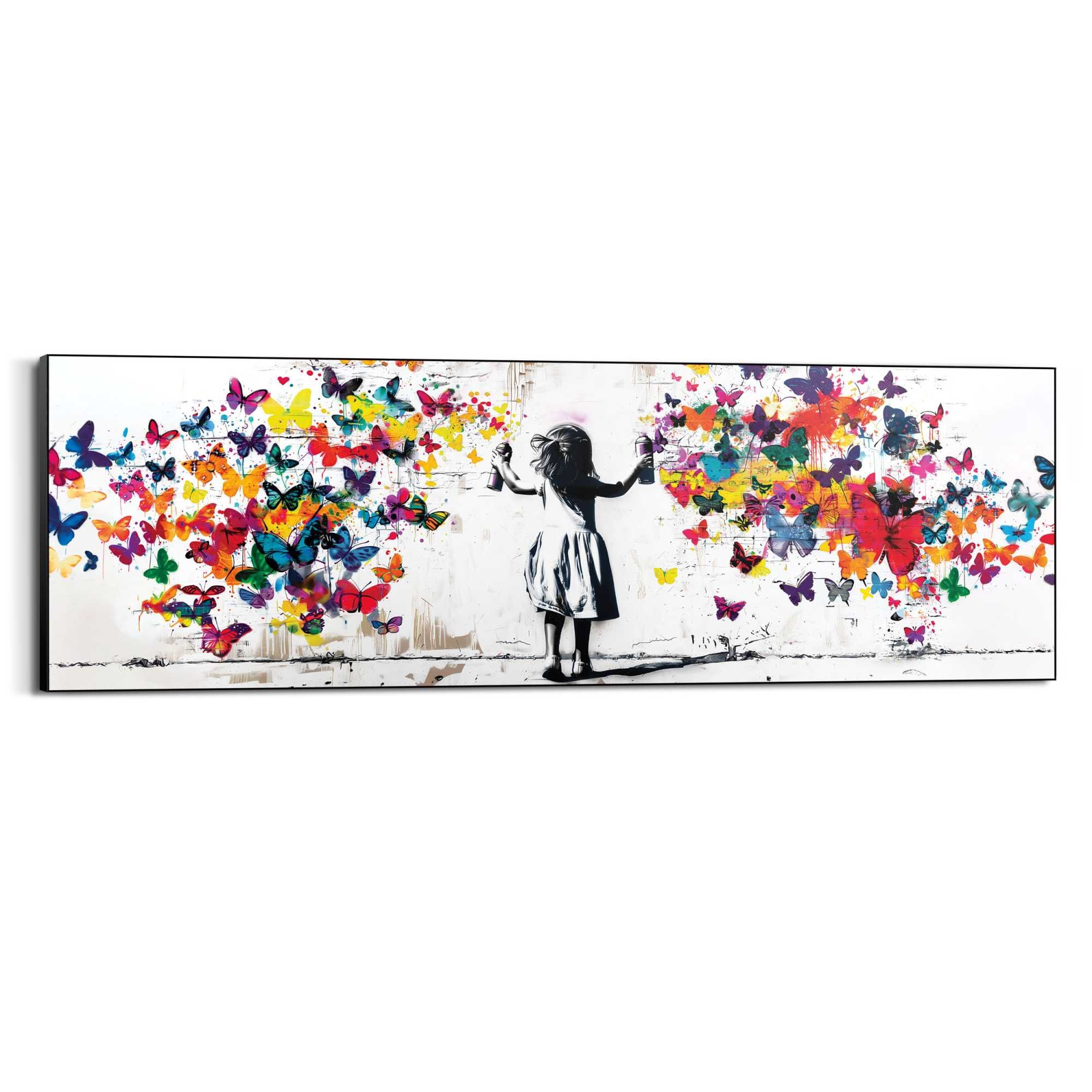 Reinders Wandbild "Wolke von Schmetterlingen", Kinderzimmer - Mädchen - Meh günstig online kaufen
