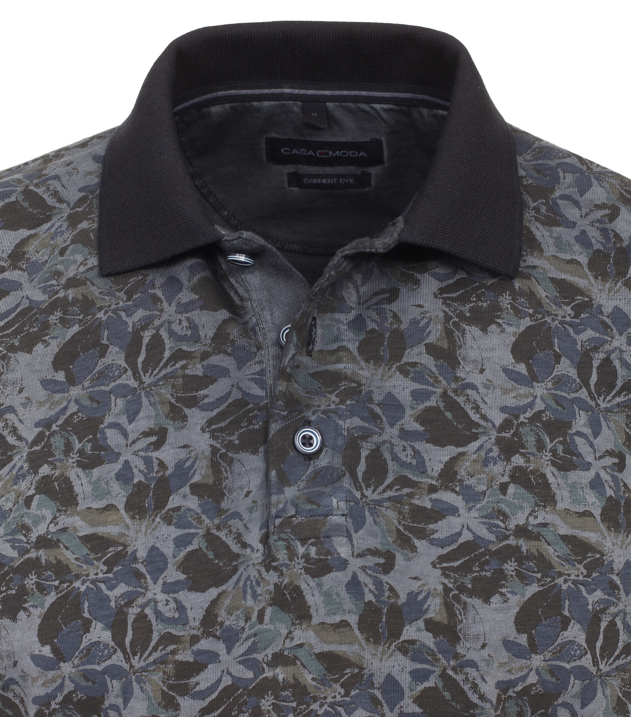 CASAMODA Poloshirt »CASAMODA Polo-Shirt gemustert«