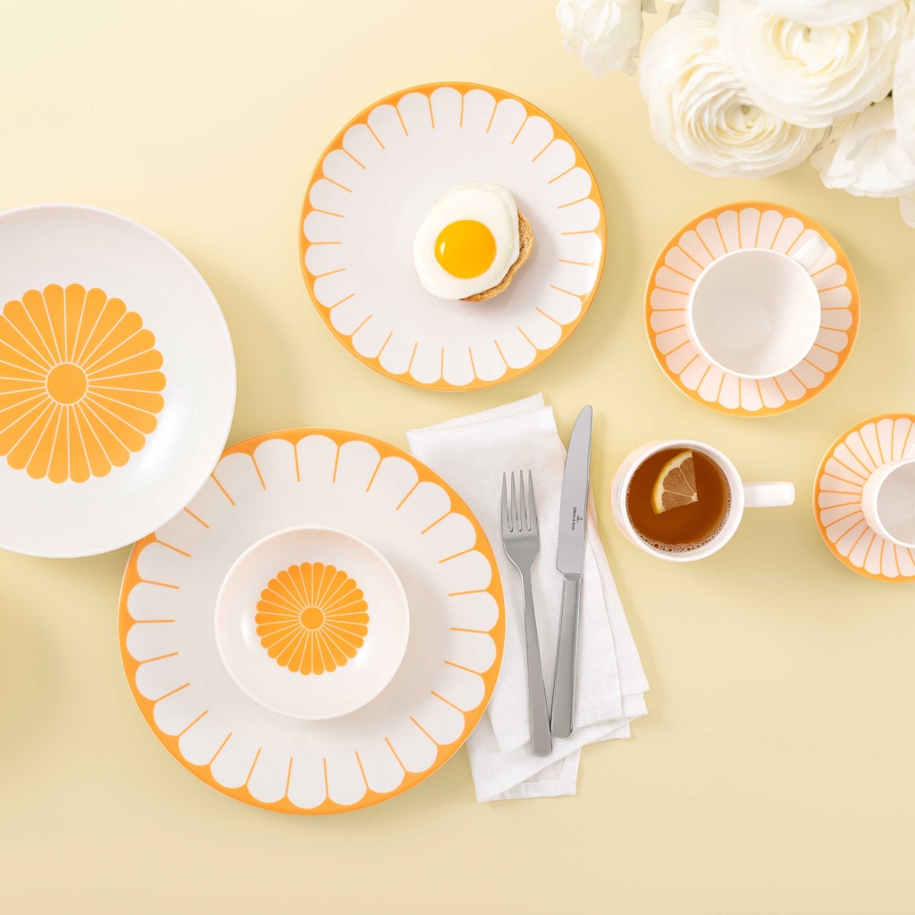 Villeroy & Boch Frühstücksteller »Frühstücksteller Fleur Couleur ø 21,2 cm«