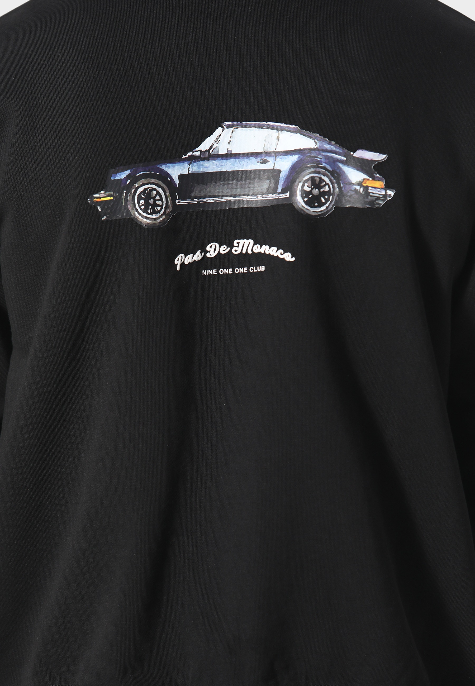 Pas De Monaco Kapuzenpullover »Pas De Monaco NOIR CARRERA HOODY« 1