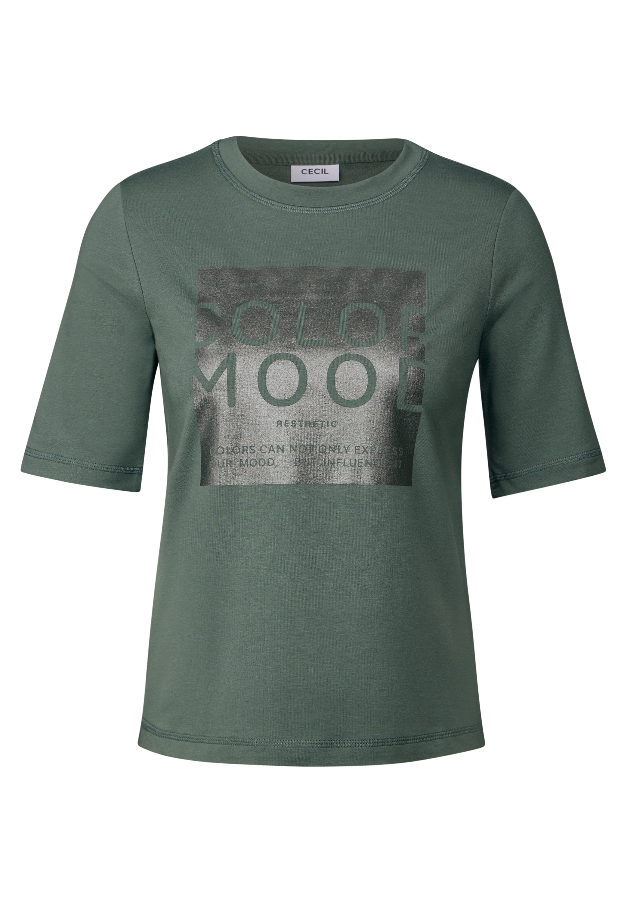 Cecil T-Shirt, mit Folienprint
