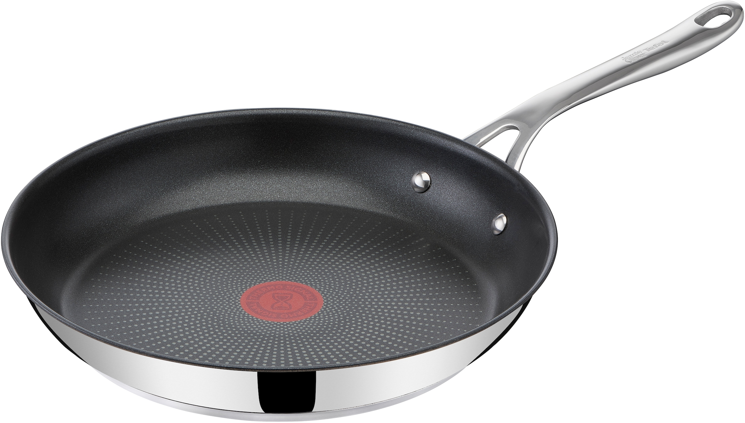 Tefal Pfannen-Set »Jamie Oliver Cook's Direct«, Edelstahl, (2 tlg.), aus  Edelstahl, Antihaft, Thermo-Signal, alle Herdarten Induktion, Set kaufen |  BAUR