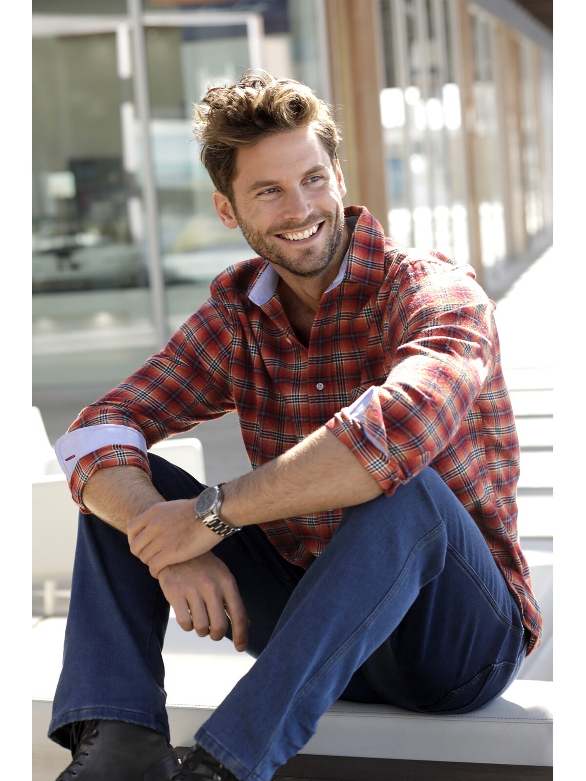 Thumbnail - Babista Langarmhemd "Flanellhemd FLOREVERTI"