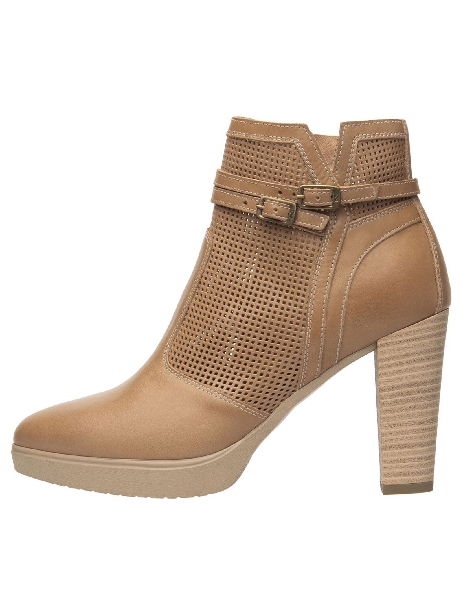 Nero Giardini High-Heel-Stiefelette »Nero Giardini Stiefelette Leder«
