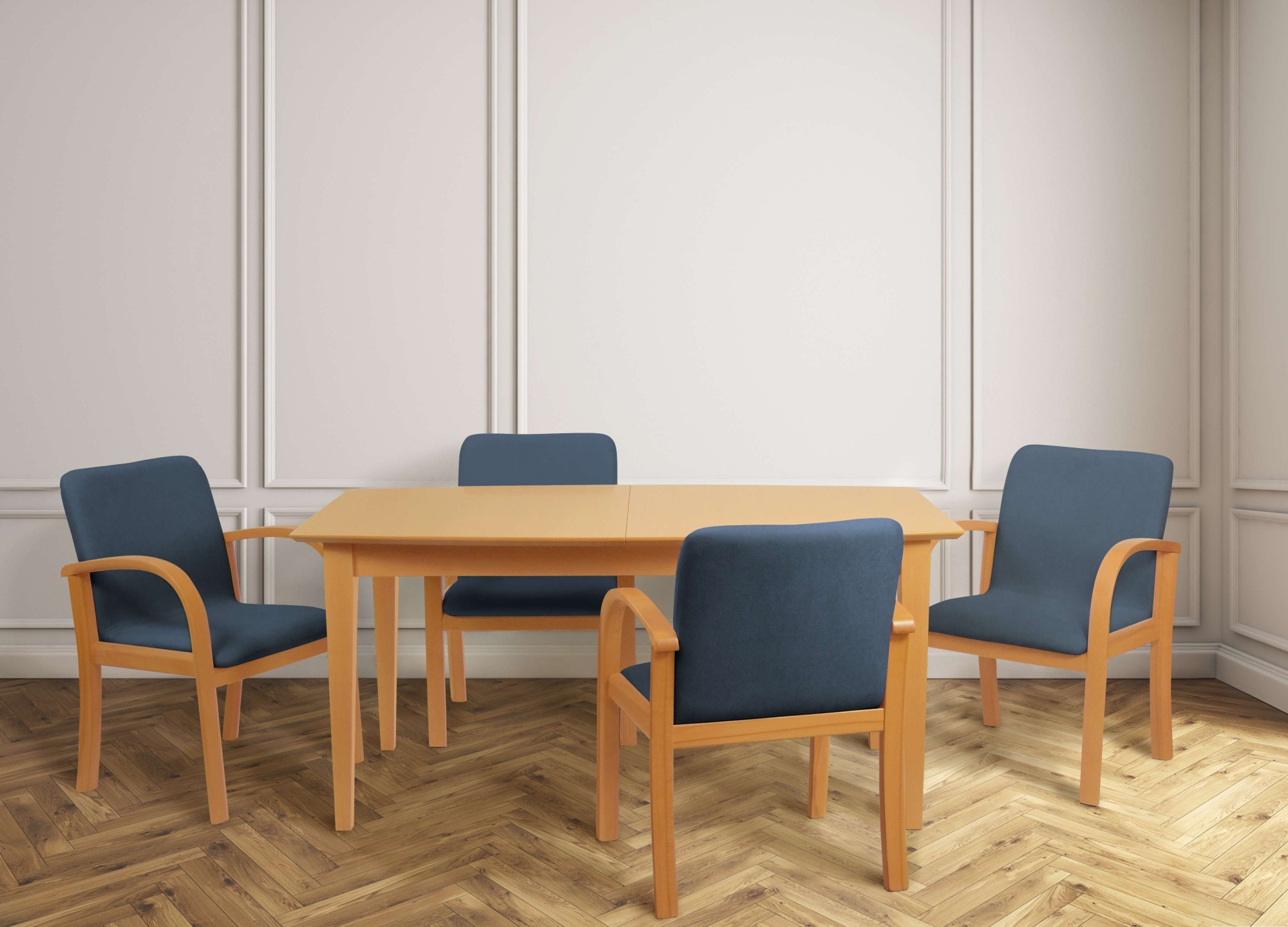 Home affaire Esszimmersessel »LINA707«, (1 St.), Extra-confort, Fleckenabweisendes Gewebe, Massivholz