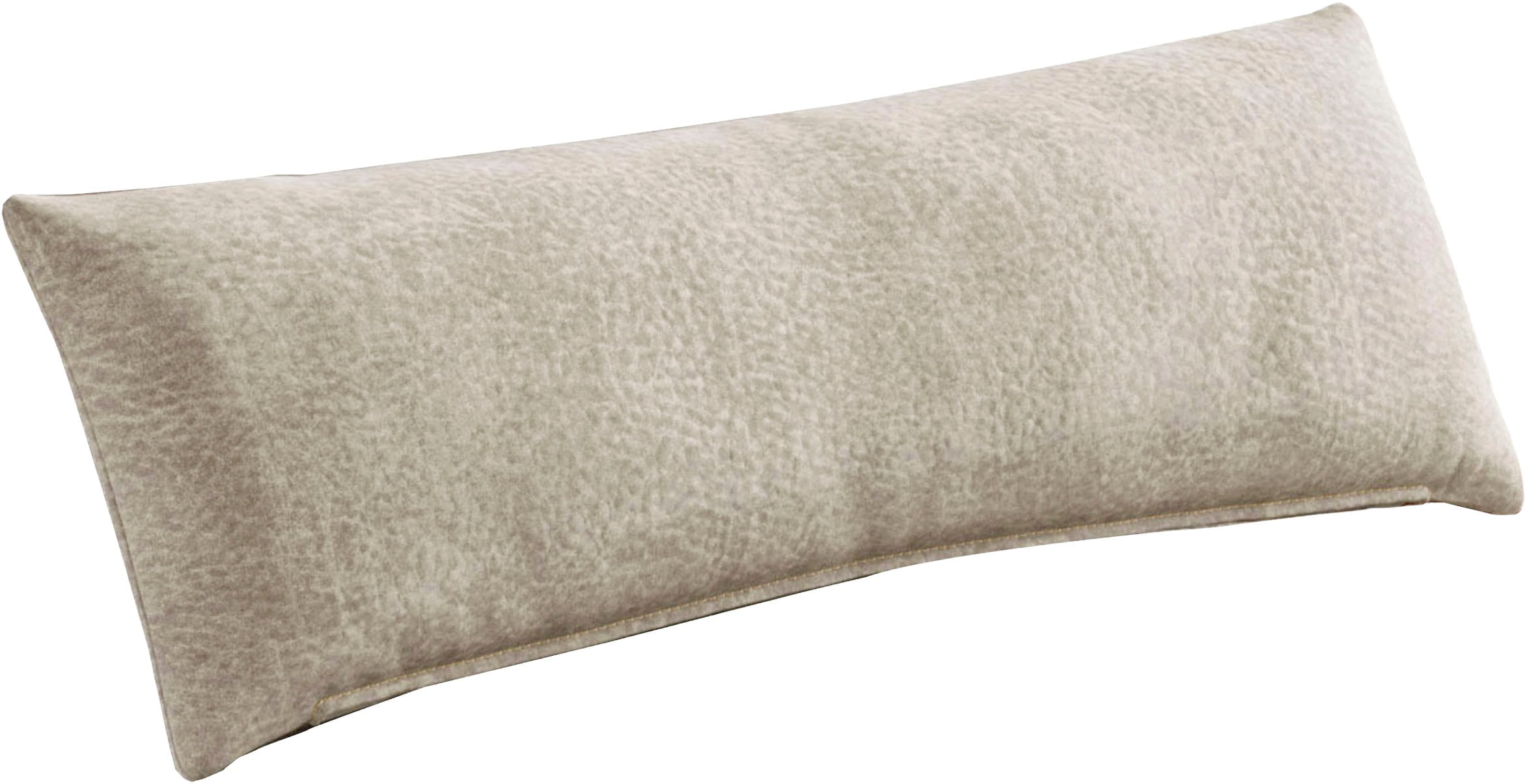 Polsterauflage SIT & MORE "Eve", silber, B:65cm H:25cm T:10cm, Stoff, Polsterauflagen, Polsterauflage