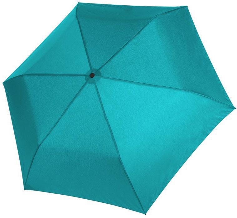 doppler® Taschenregenschirm »Zero 99 uni, Aqua Blue« bestellen | BAUR