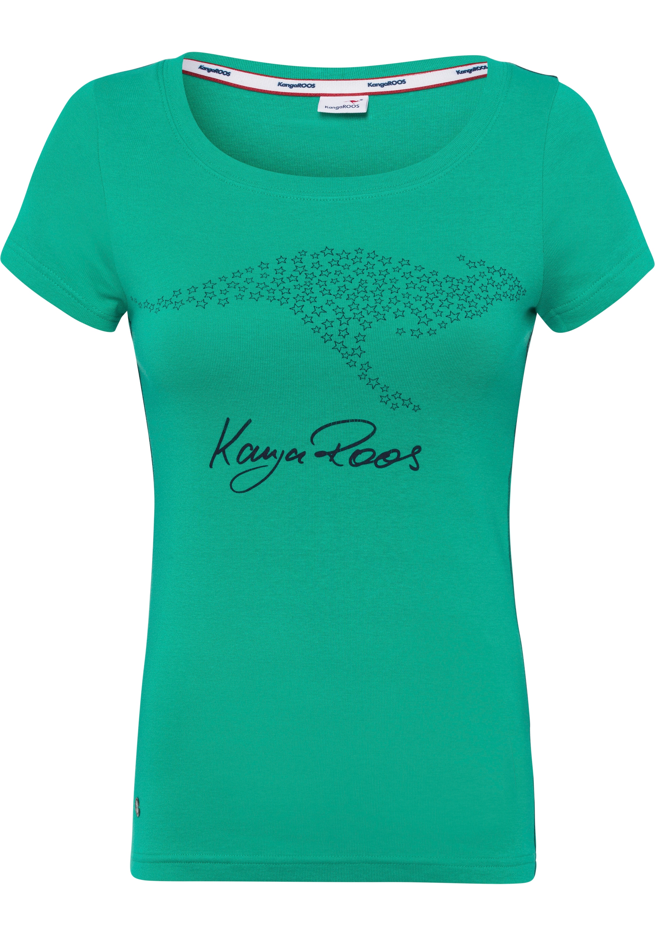 KangaROOS T-Shirt BAUR großem mit Front-Druck online | kaufen