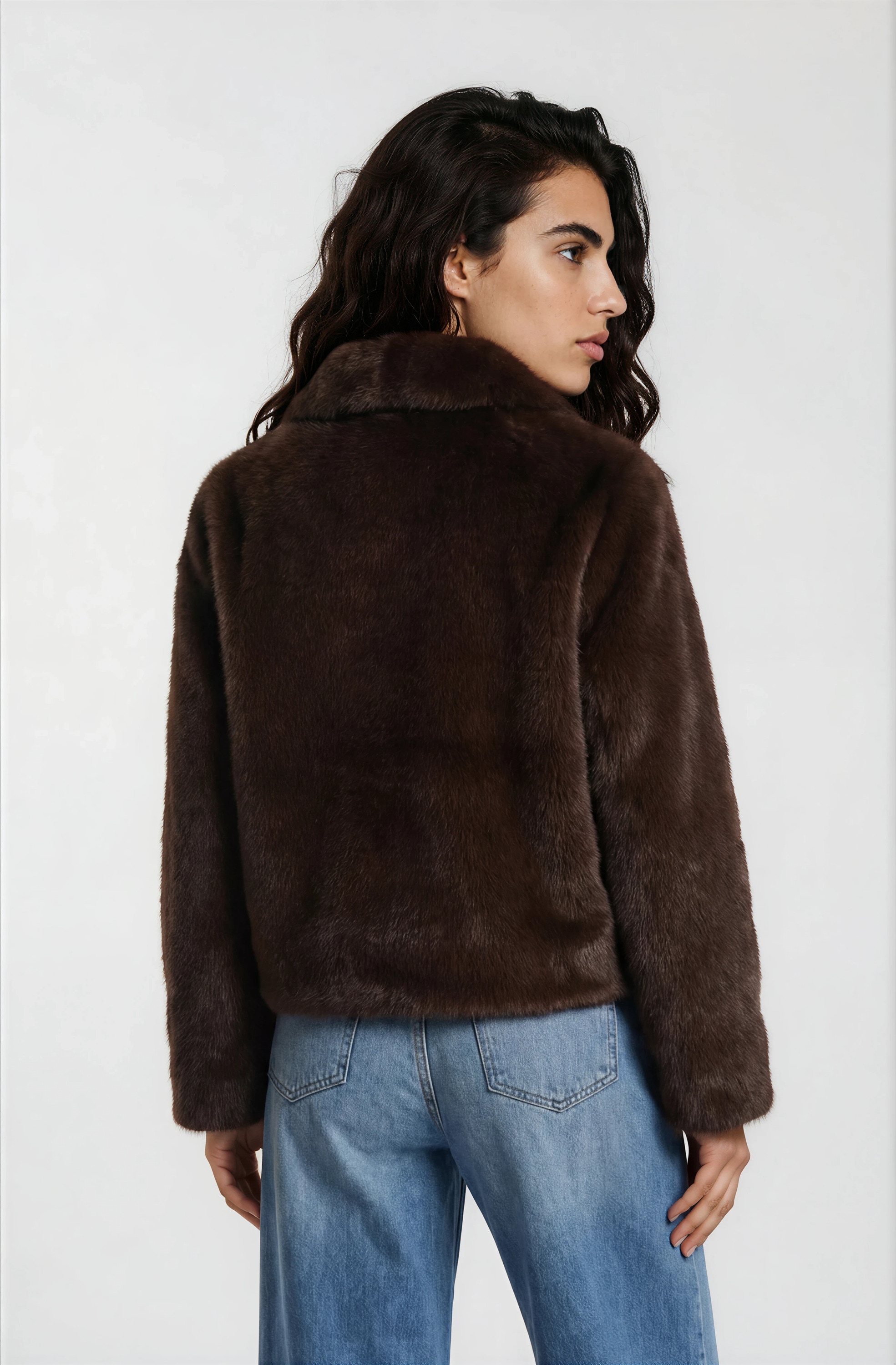 Milano Italy Outdoorjacke ohne Kapuze und Häkchenverschluss