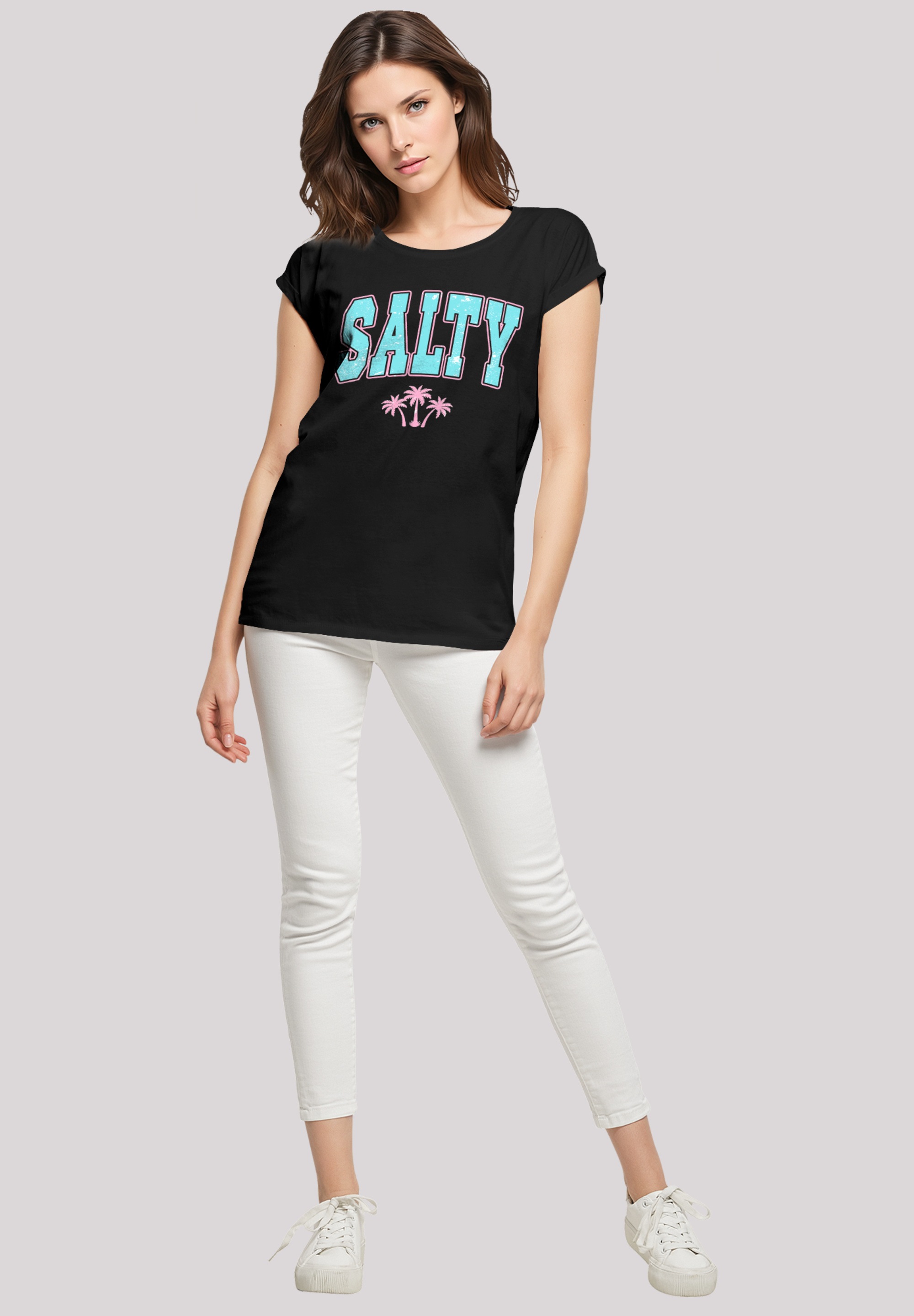 F4NT4STIC T-Shirt »Beach Summer Vacation Salty«, Premium Qualität