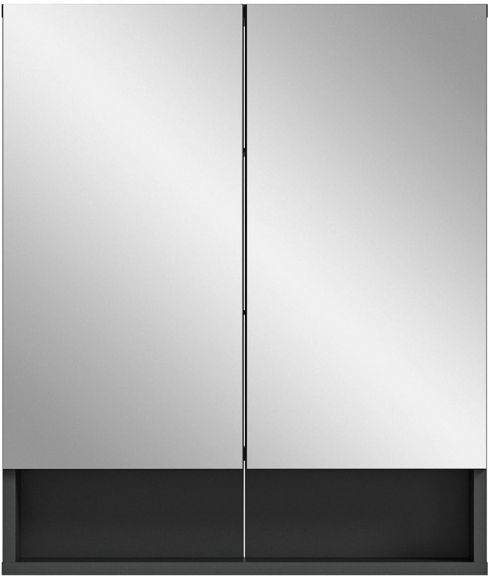 INOSIGN Badezimmerspiegelschrank "Jarvi, Breite 60 cm, 2 Spiegeltüren, 1 of günstig online kaufen