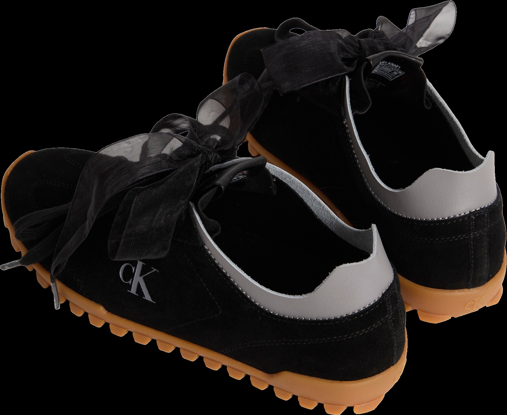 Calvin Klein Sneaker »LOW PROFILE RUN MG SUE DB LACES«  Freizeitsneaker, Halbschuh, Schnürschuh mit Profilsohle