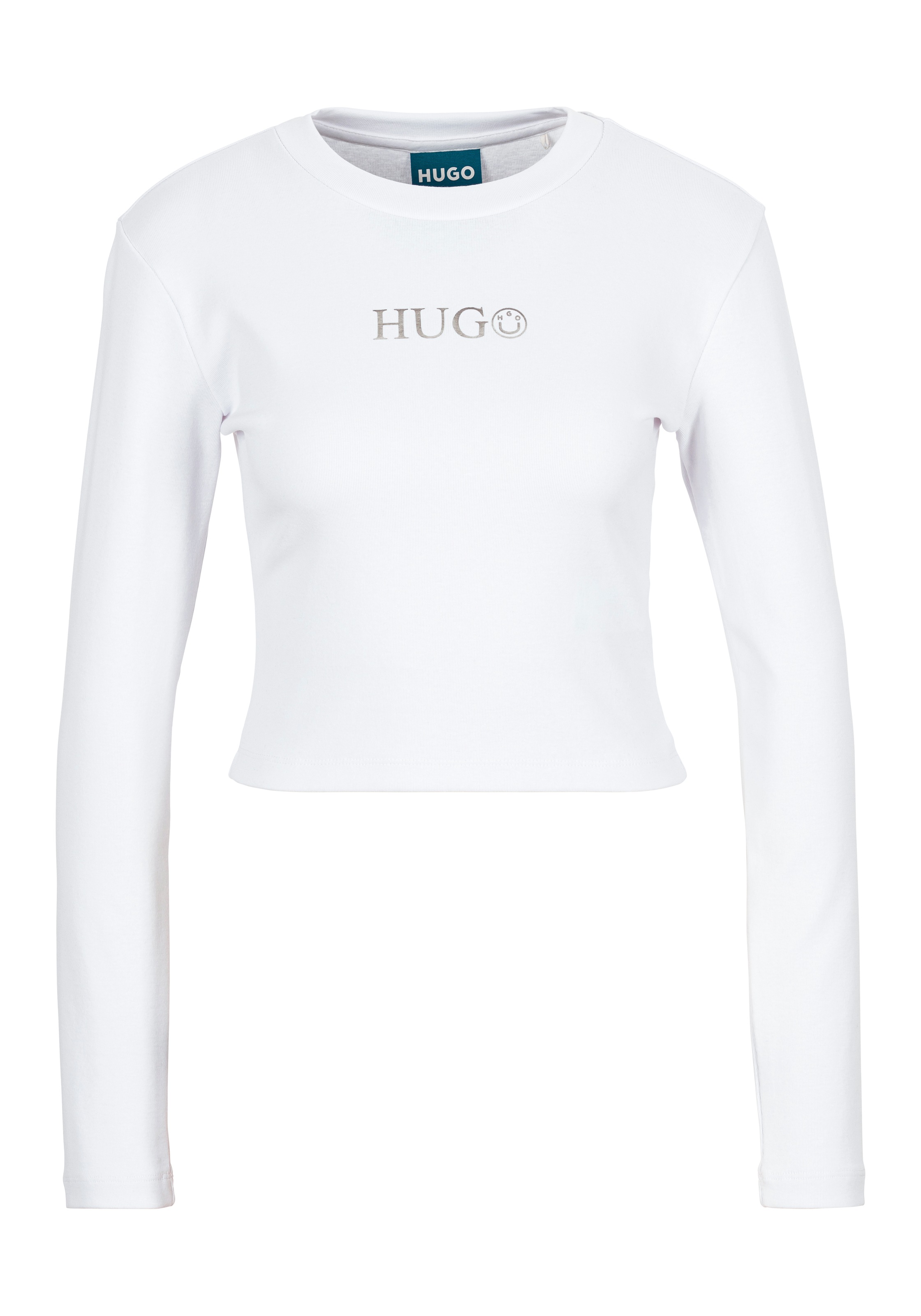 HUGO Blue Langarmshirt "Della B", mit Rundhalsausschnitt günstig online kaufen