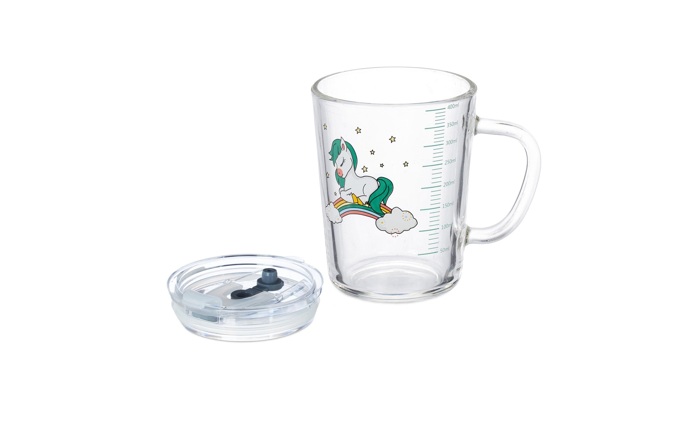 relaxdays Kinderbecher »Pferdemotiv«