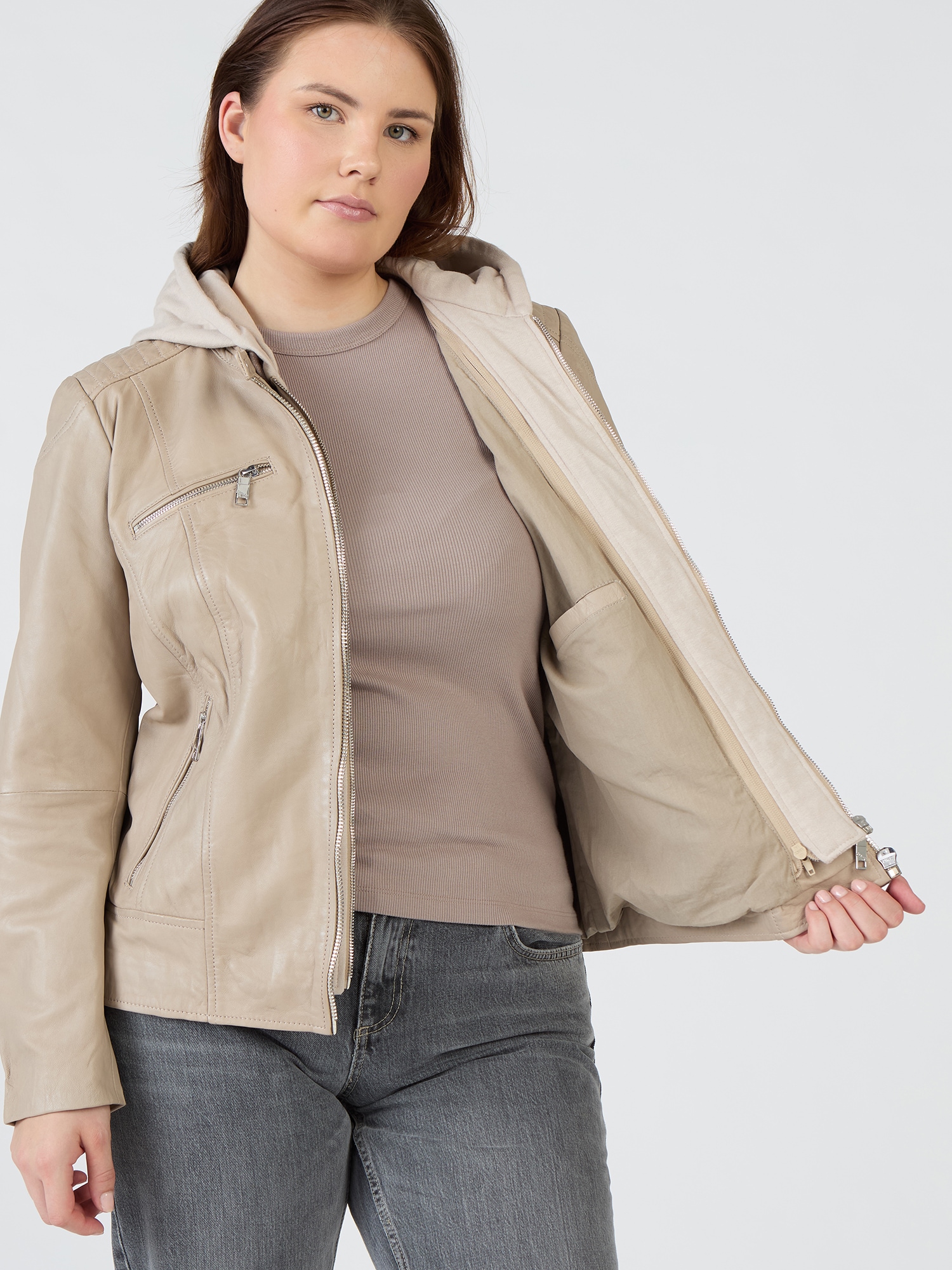 Maze Lederjacke »42021318«