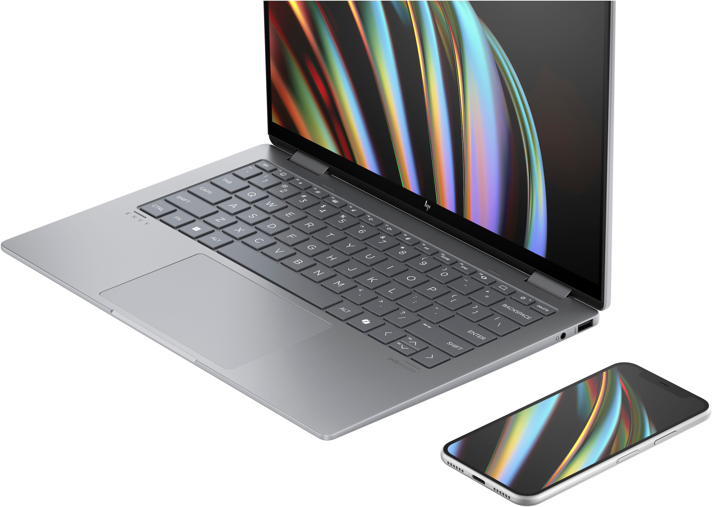 HP Convertible Notebook »14-fc007«, 35,6 cm, / 14 Zoll, Intel, Core Ultra 7, Intel Graphics, 1000 GB SSD, 14-fc0077ng