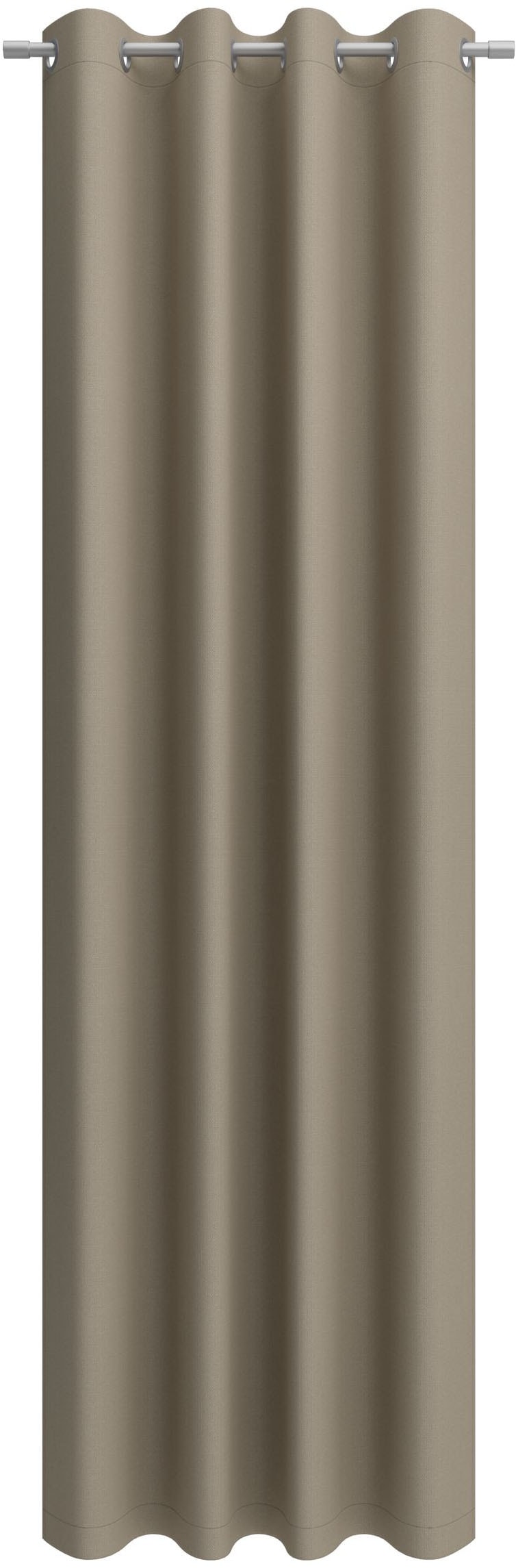 Neutex for you Vorhang "Linessa" Ösen 1 Stk. tlg. Ösenschal mit Metallösen, Breite 137 cm, nach Maß