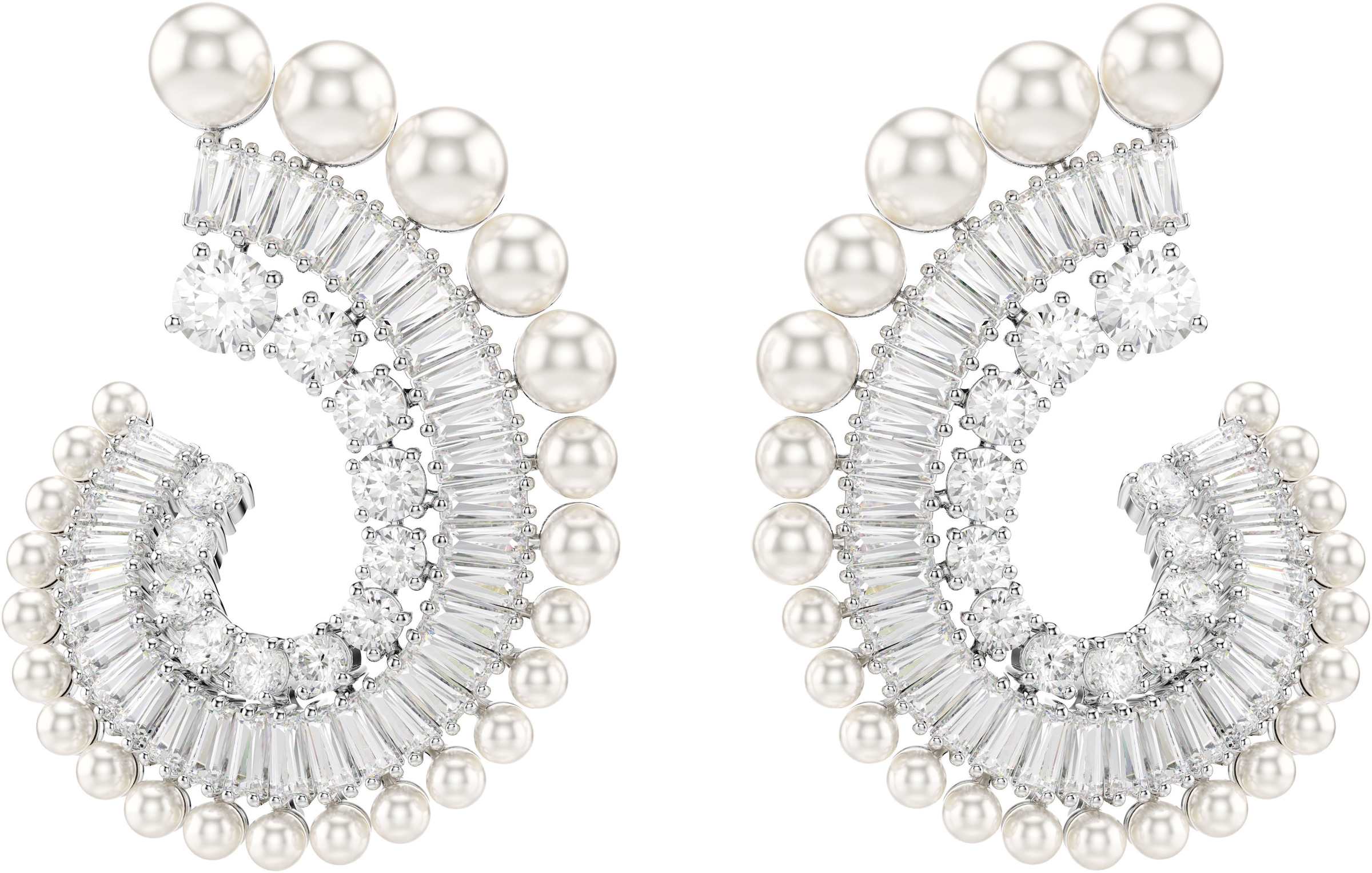 Swarovski Paar Ohrstecker »Schmuck Geschenk Ariana Grande Drop-Ohrhänger, 5720869«, mit Swarovski® Kristall - mit Swarovski® Perle