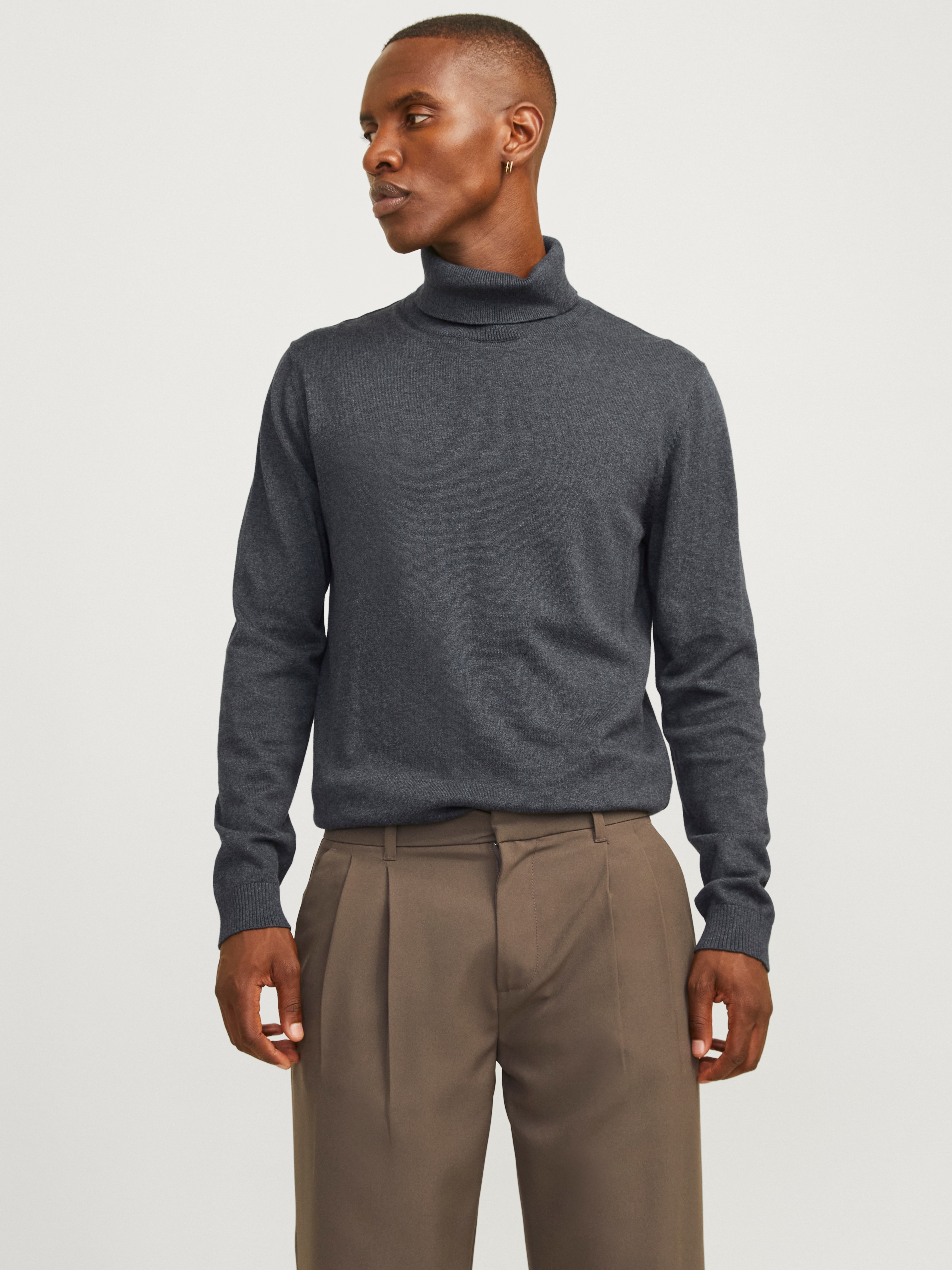 Jack & Jones Rollkragenpullover "JJEBASIC mit hohem Tragekomfort" Baumwolle, regular fit