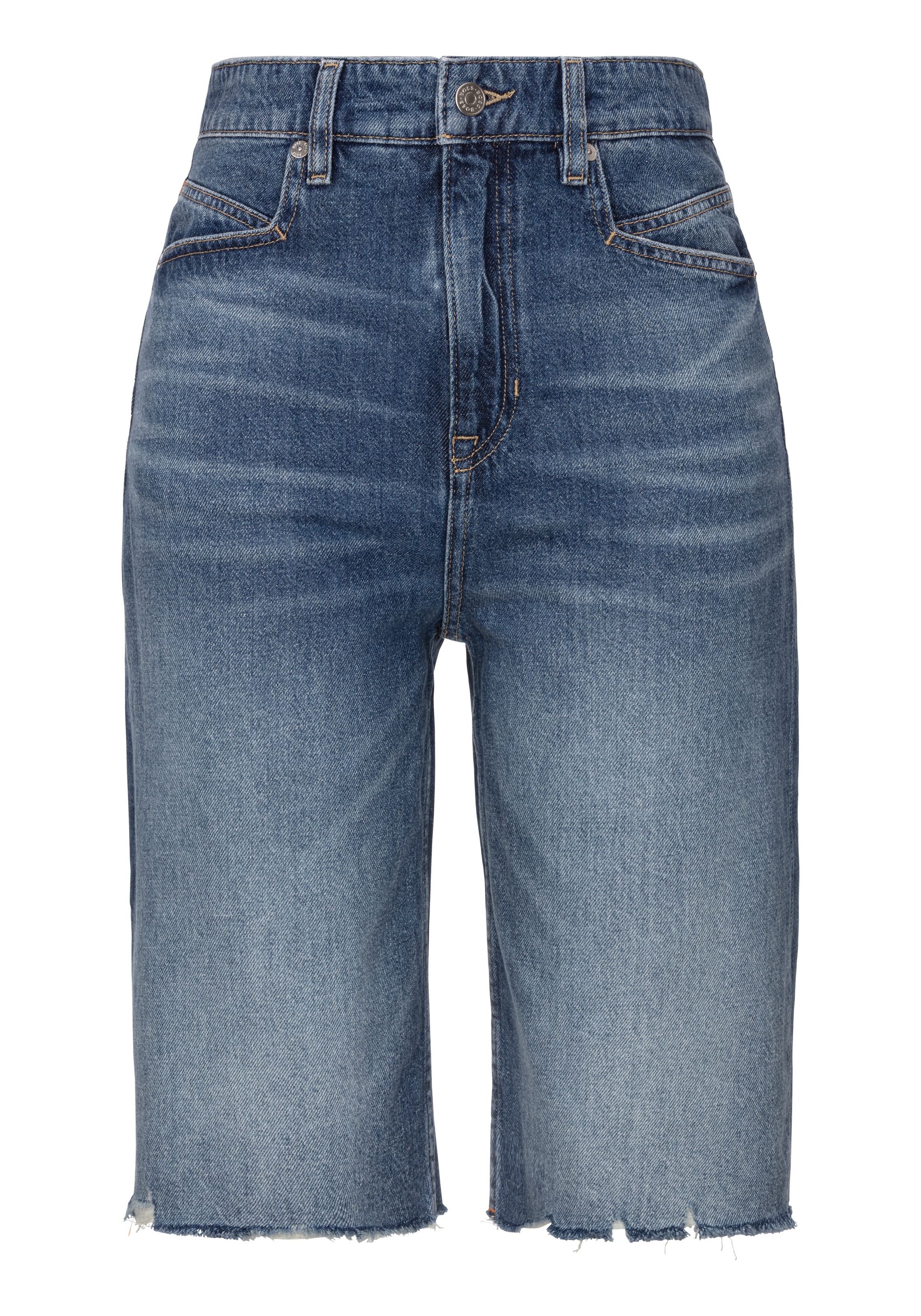 BOSS ORANGE Shorts "DENIM JORTS Premium Damenmode", mit Logostickerei hinte günstig online kaufen