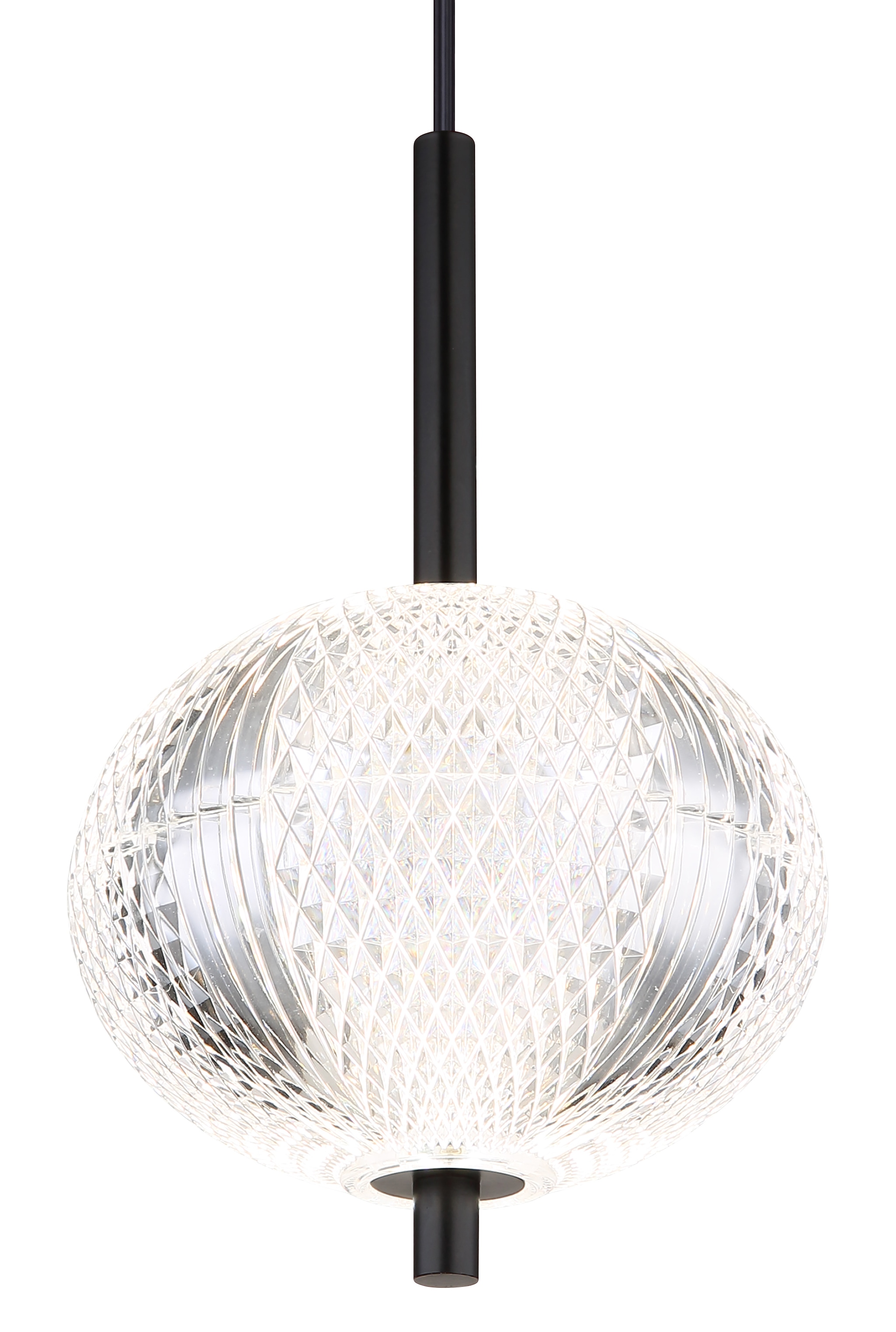 GLOBO LIGHTING LED Pendelleuchte »AIDA«, Leuchtmittel LED-Modul | LED fest integriert, Hängelampe/Hängeleuchte/Wohnzimmer/Esstisch/elegant