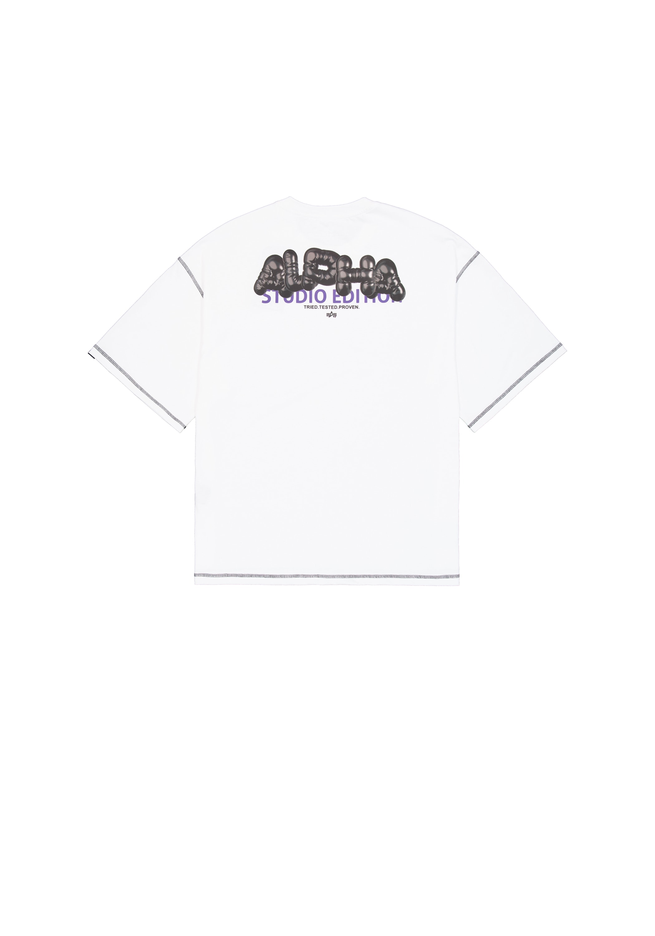 Alpha Industries T-Shirt »Alpha Industries Men - T-Shirts Studio Bubble Backprint T-Shirt«