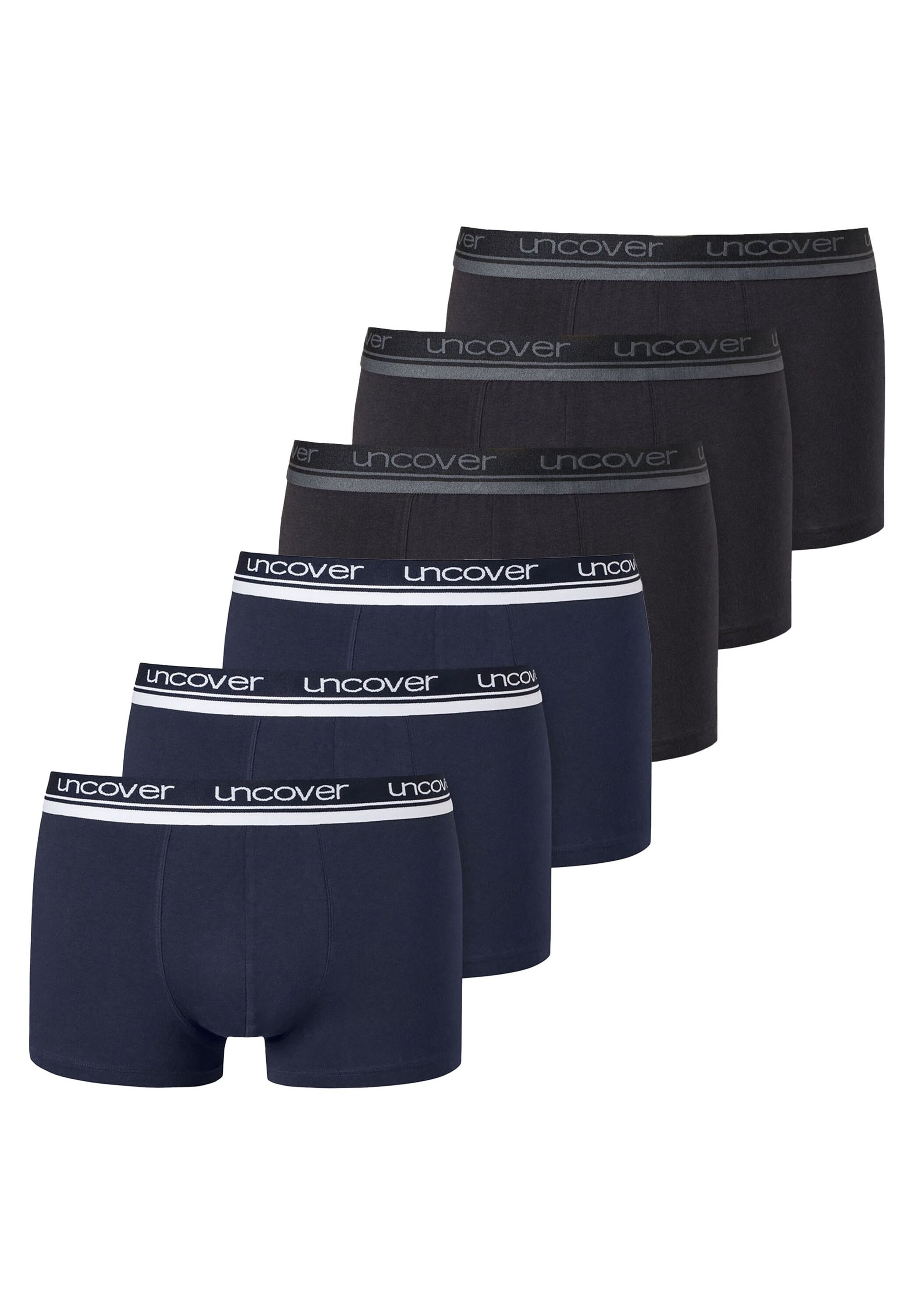 uncover by SCHIESSER Boxershorts "Boxershort 6er Pack"