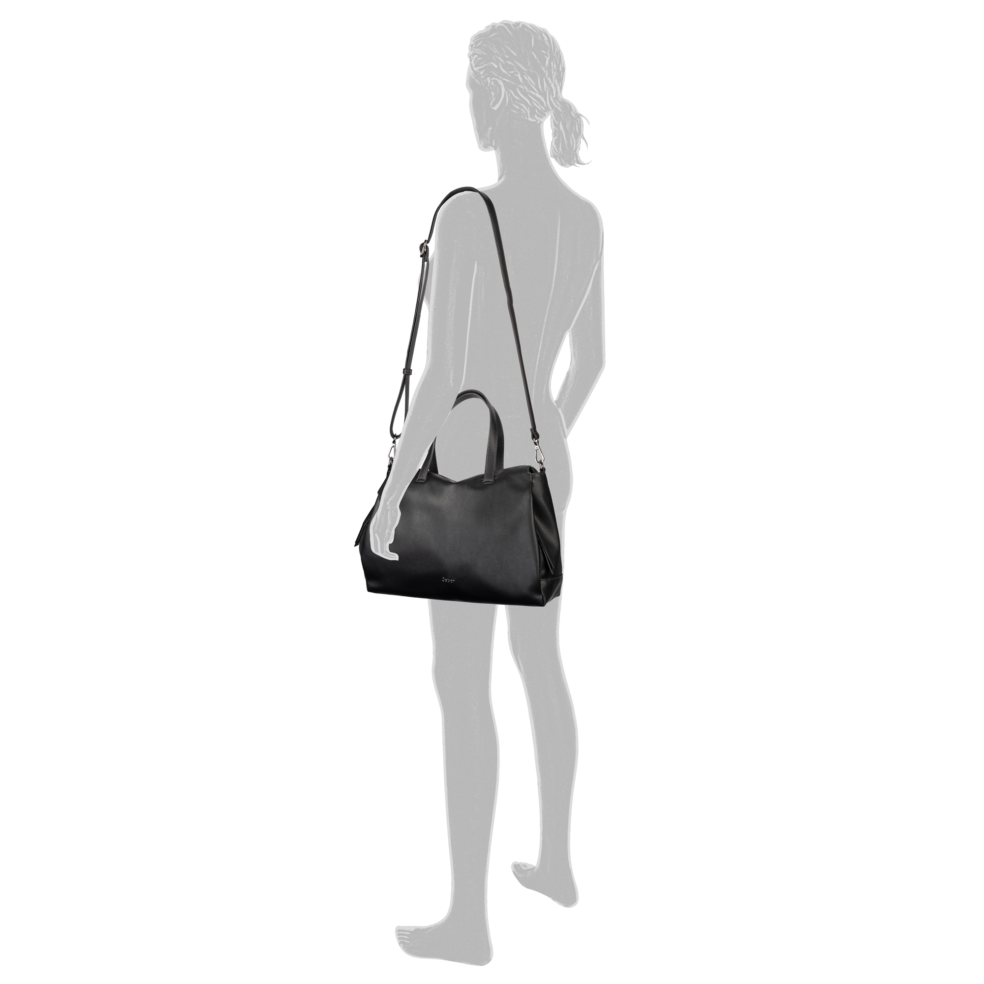 Gabor Shopper »Jenny«, besonders weiche leichte Modelle aus soft genarbtem Lederimitat