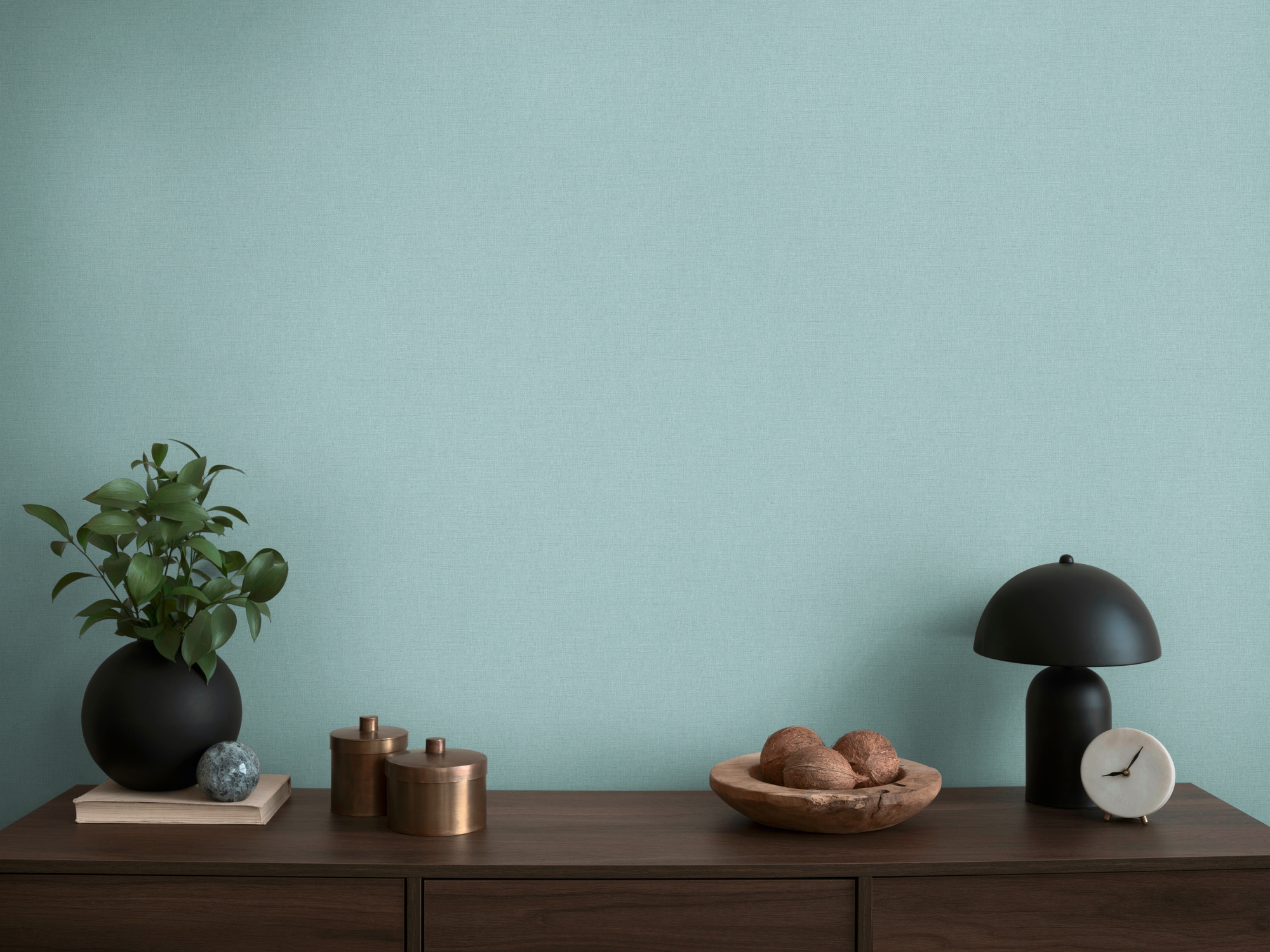 living walls Vliestapete »Michalsky 6 einfarbige Tapete Unitapete Struktur Landhaus« matt strukturiert Vliestapete einfarbig für Schlafzimmer Küche Wohnzimmer Uni Design
