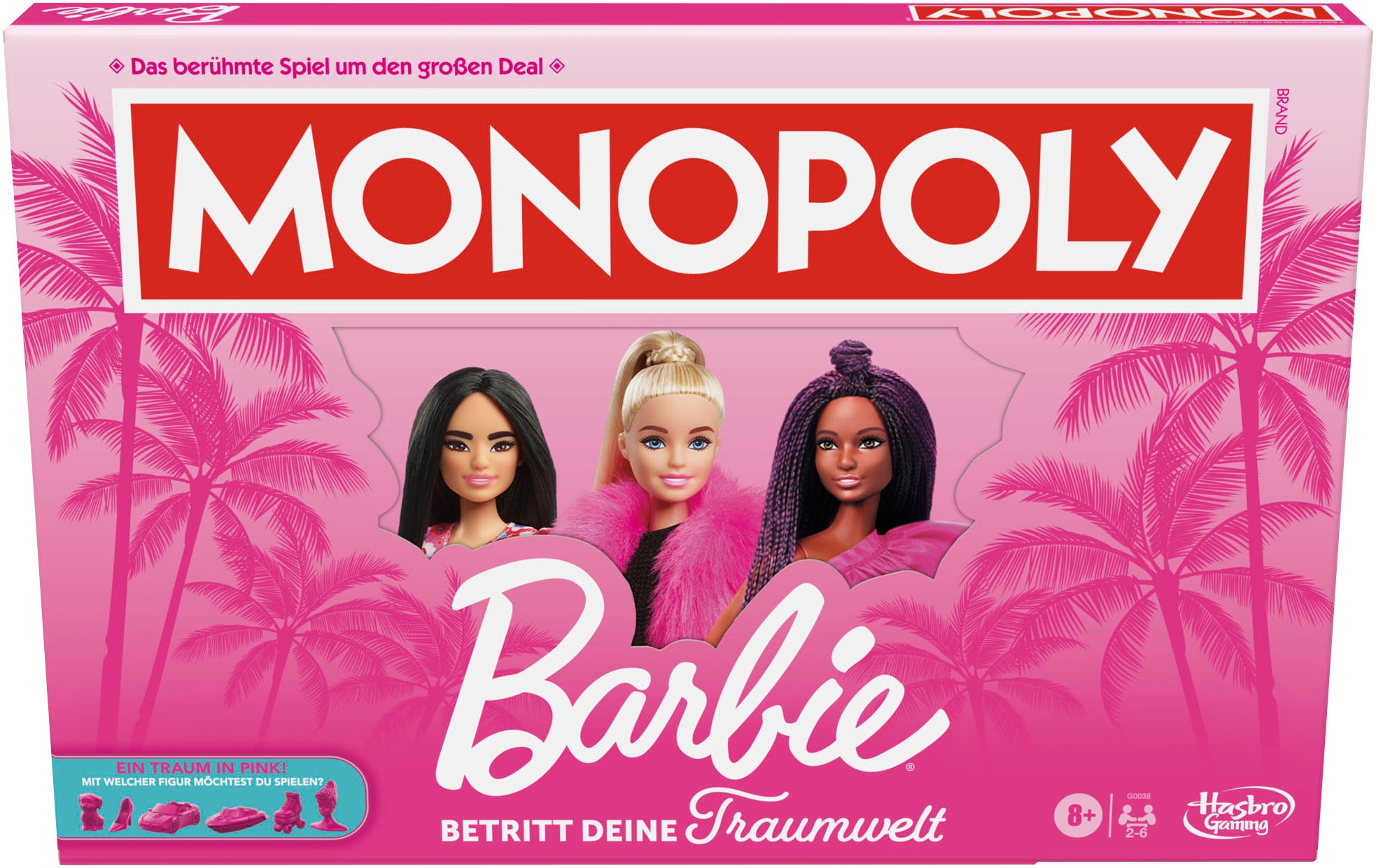 Hasbro Spiel »Hasbro Gaming, Monopoly, Barbie«