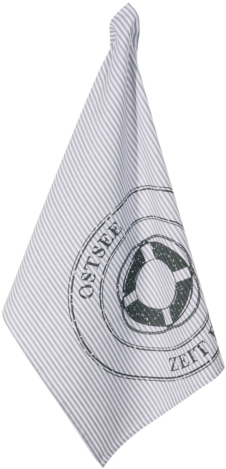 PAD Geschirrtuch "OCEAN OSTSEE" 100% Baumwolle, 50x70 cm, maritim, gestreif günstig online kaufen