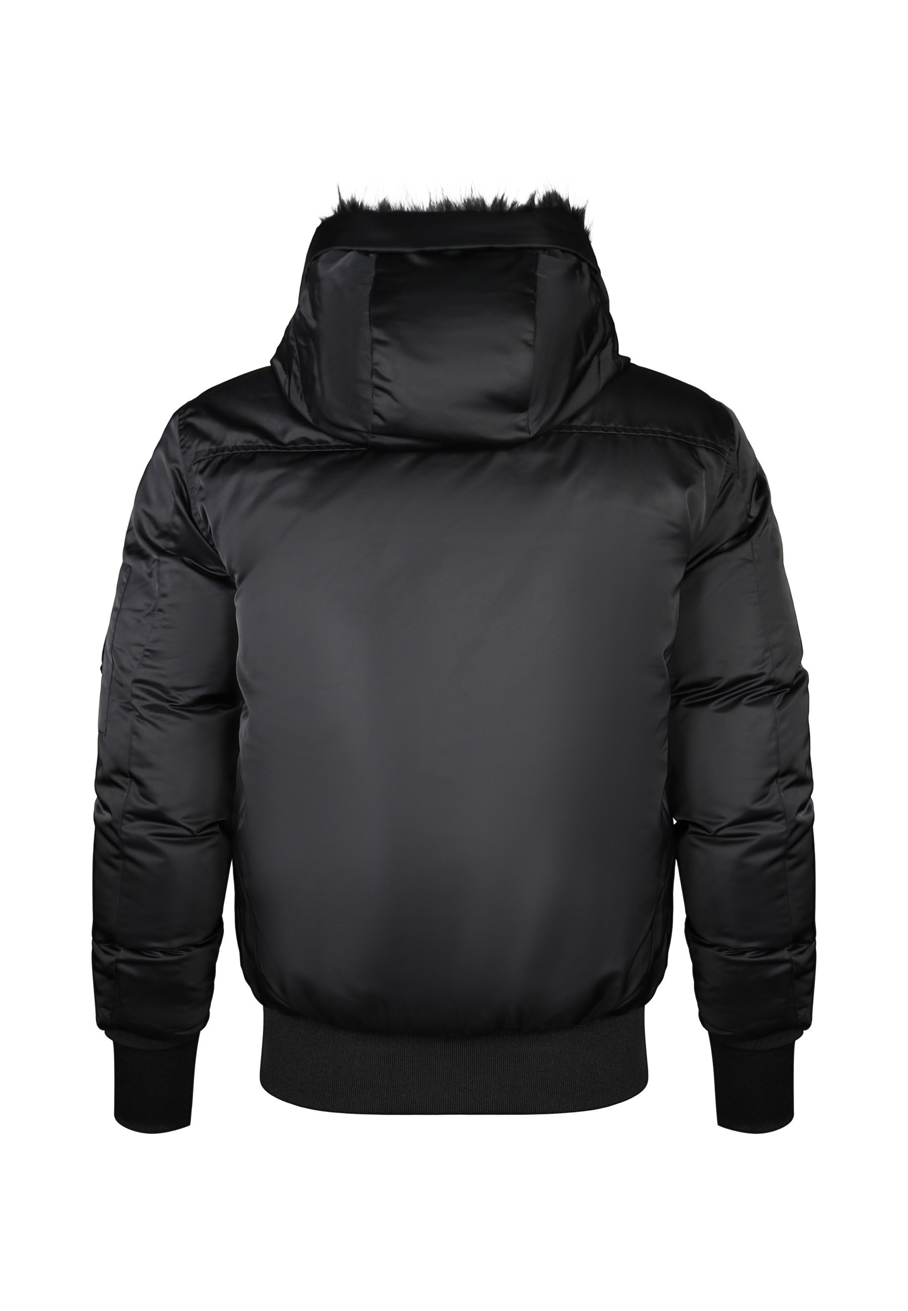 Siksilk Outdoorjacke »SikSilk Hooded Bomber Jacket« 1 Stk. tlg. mit Kapuze