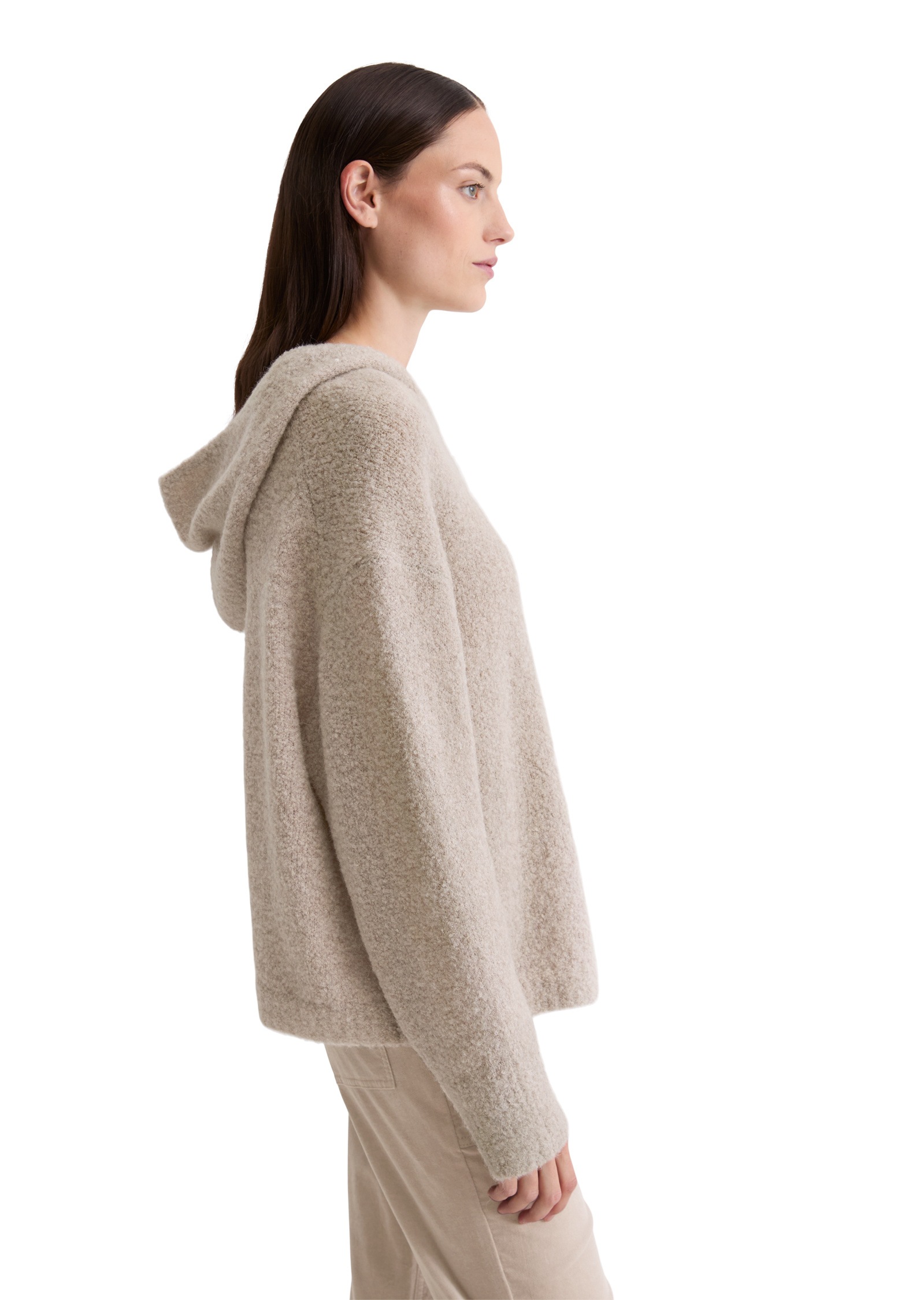 Marc O'Polo Rundhalspullover »aus Schurwolle-Alpakawolle-Mix«