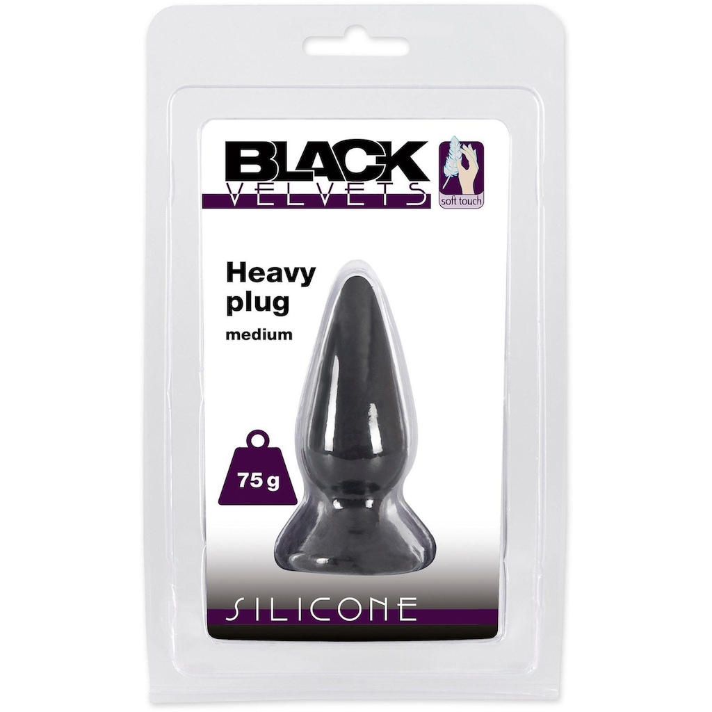 BLACK VELVETS Analplug