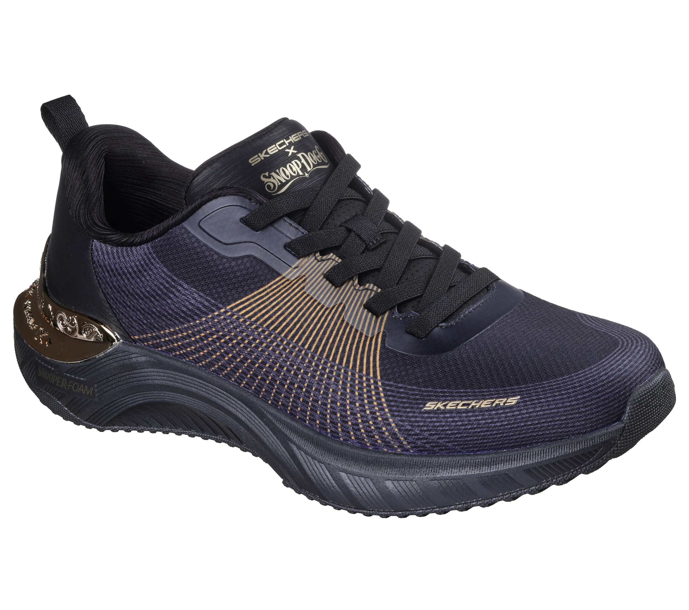 Skechers 1100000002199 "SNOOP ACE-CYBER WALKER" Schnürschuh, Sportschuh, Snoop Sneaker zum Schlupfen