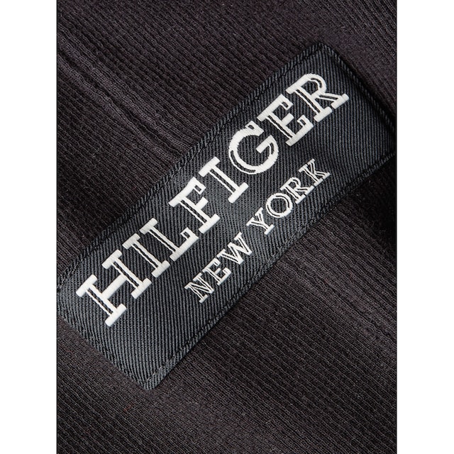 Tommy Hilfiger Blusenkleid »MINI RIB MONOTYPE BASEBALL DRS«, mit Logopatch  bestellen | BAUR