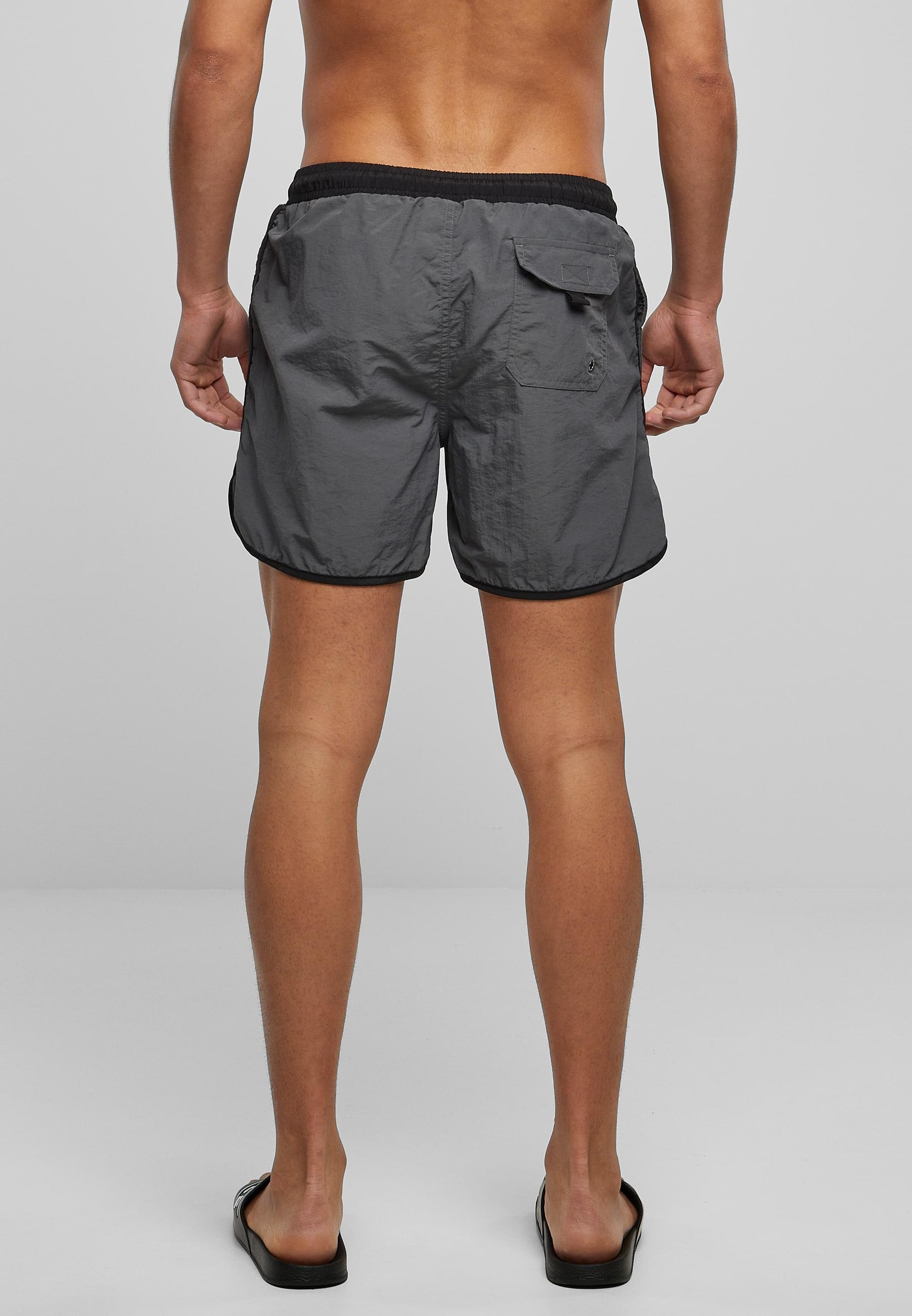 URBAN CLASSICS Badeshorts »Urban Classics Herren Retro Swimshorts«