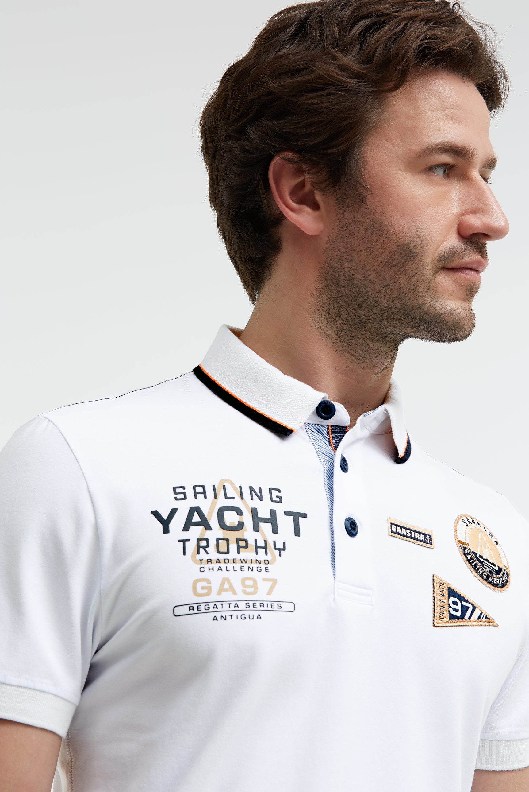 Gaastra Poloshirt mit Seitenschlitze