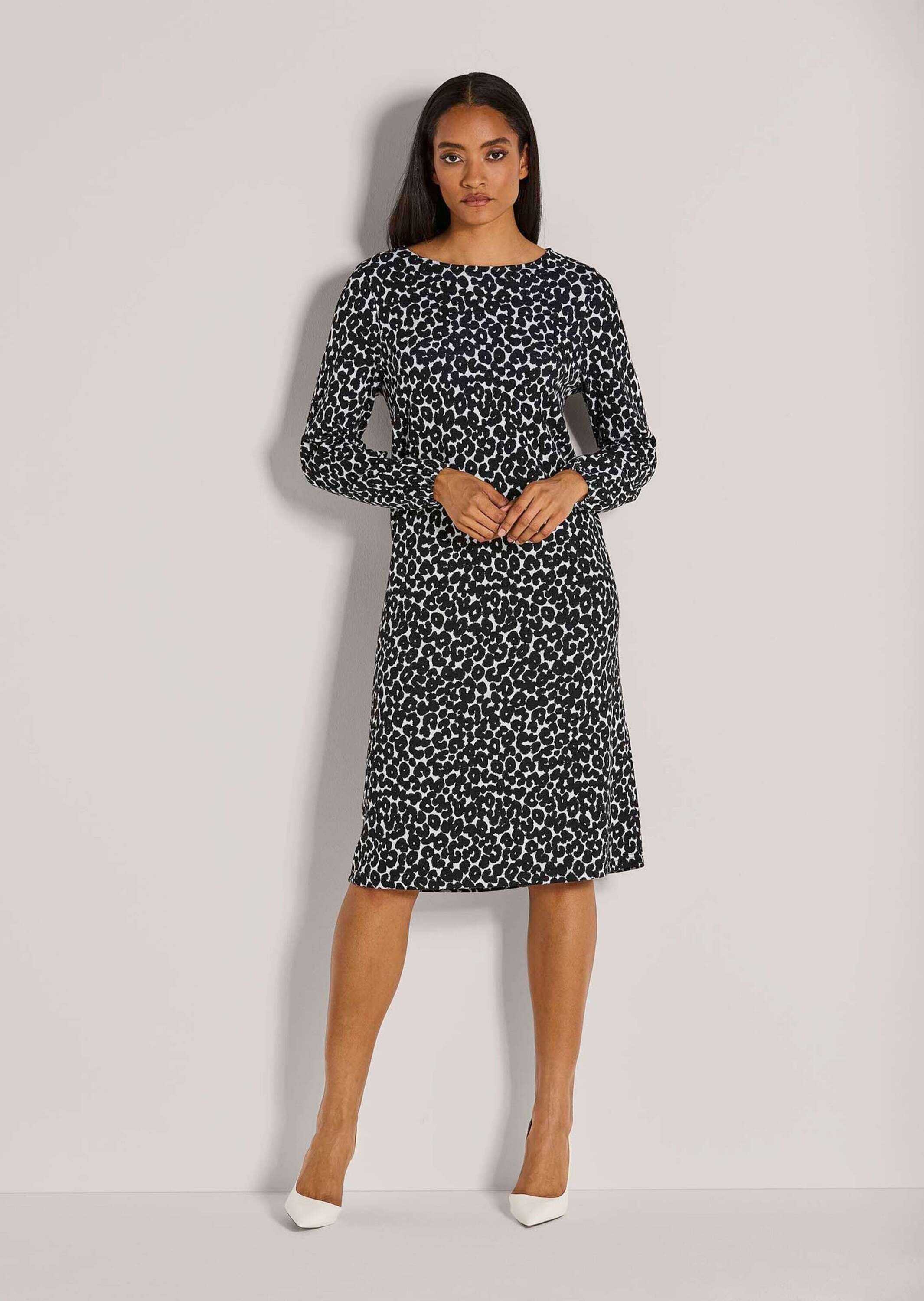 MADELEINE Sommerkleid »Kleid Modernes Jersey-Kleid mit Leo-Print«