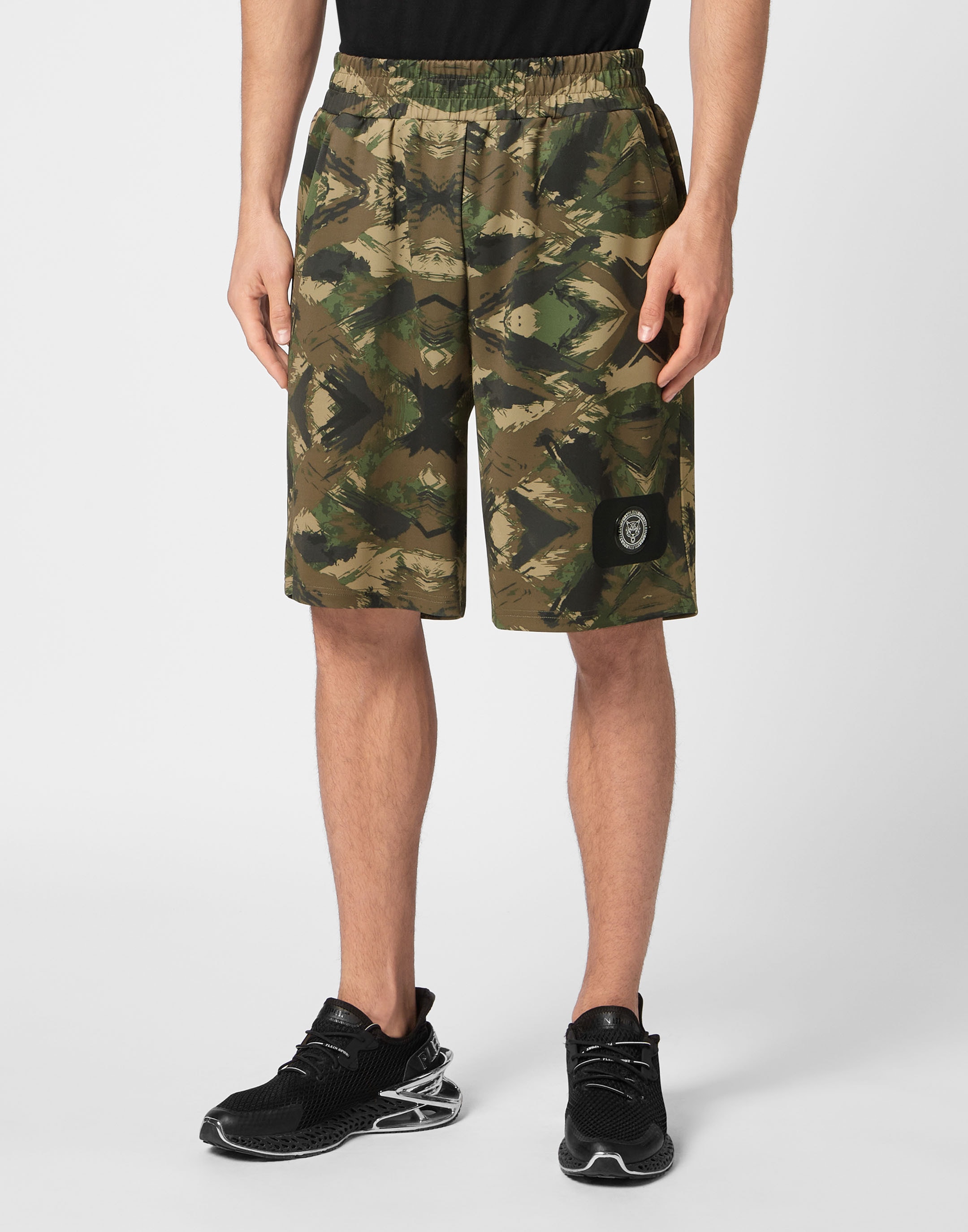PLEIN SPORT Jogg-Bermudas "Camouflage" günstig online kaufen